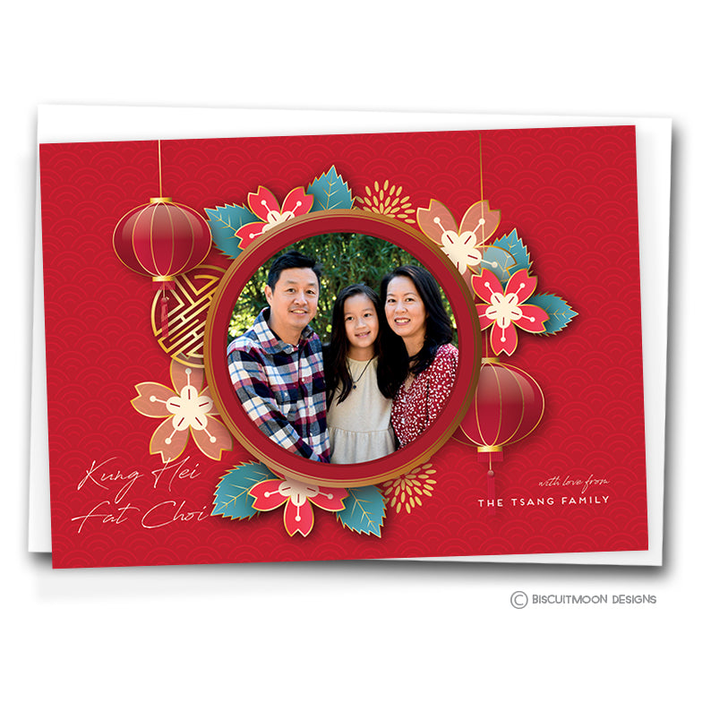 Chinese Style New Year Cards