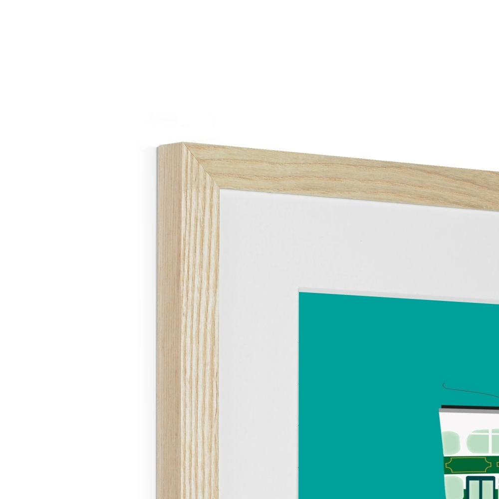 Hong Kong Mixed Transport Framed & Mounted Print