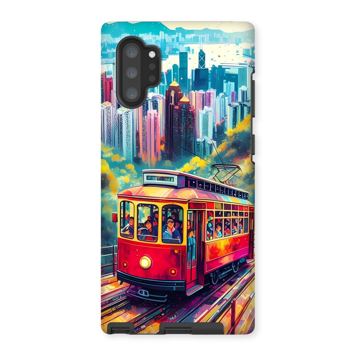 HK Rainbow Series - Peak Tram Tough Phone Case