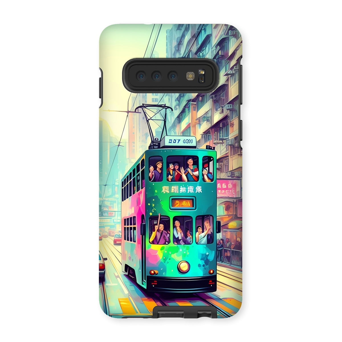 HK Rainbow Series  - Tram Tough Phone Case