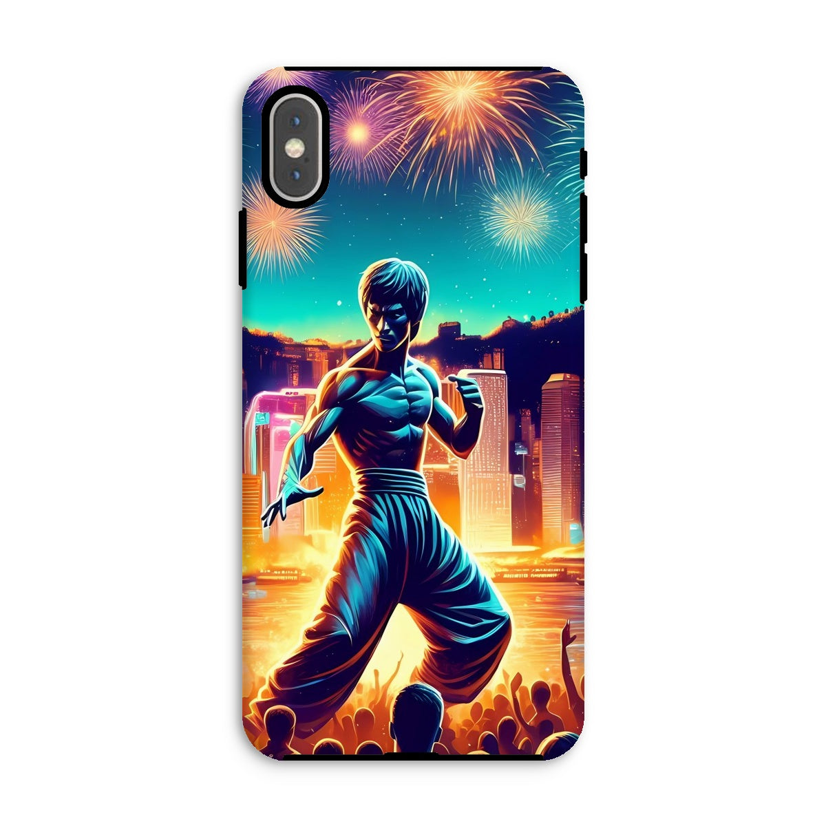 HK Rainbow Series Bruce Lee Tough Phone Case