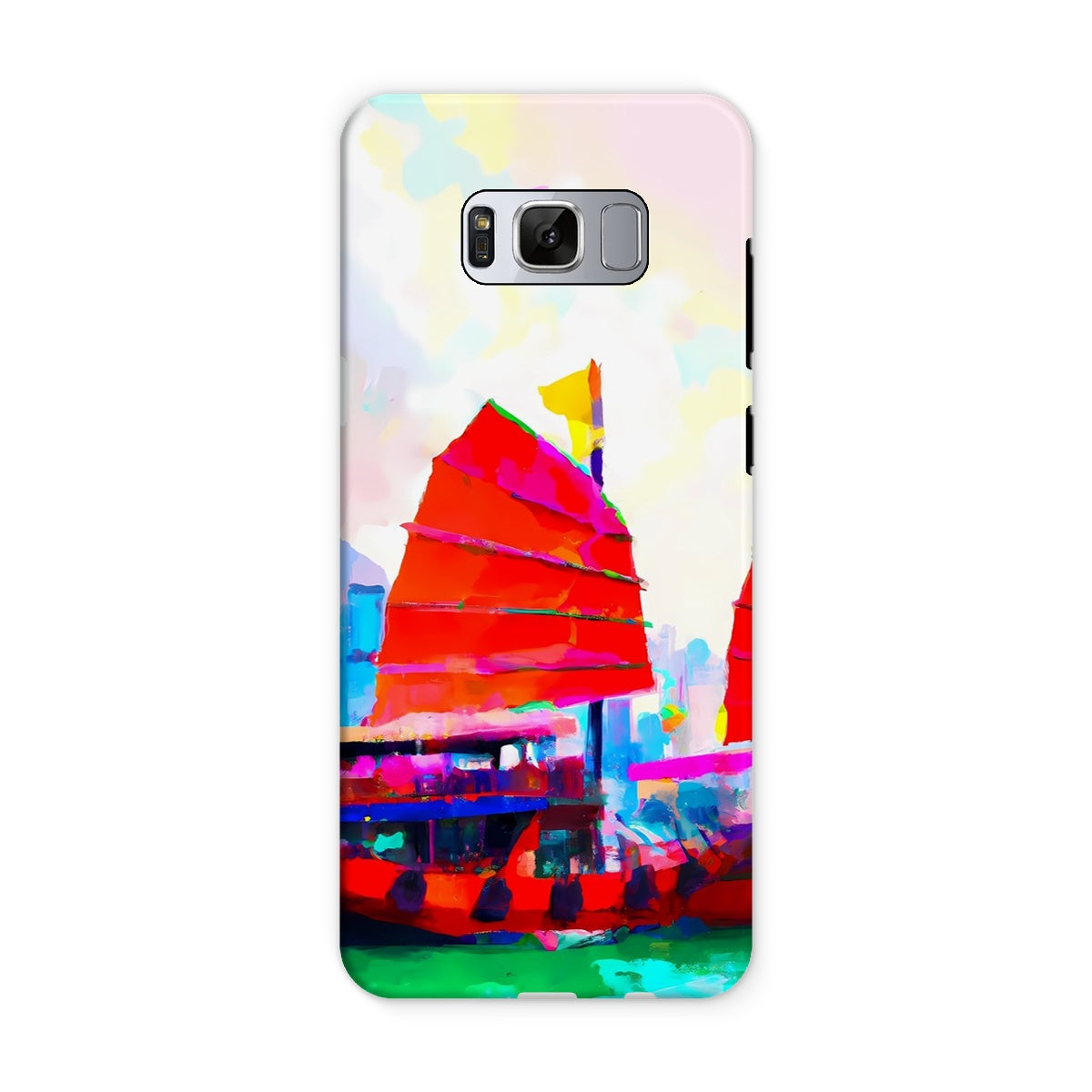 Hong Kong Impressions - Chinese Junk (2) Tough Phone Case