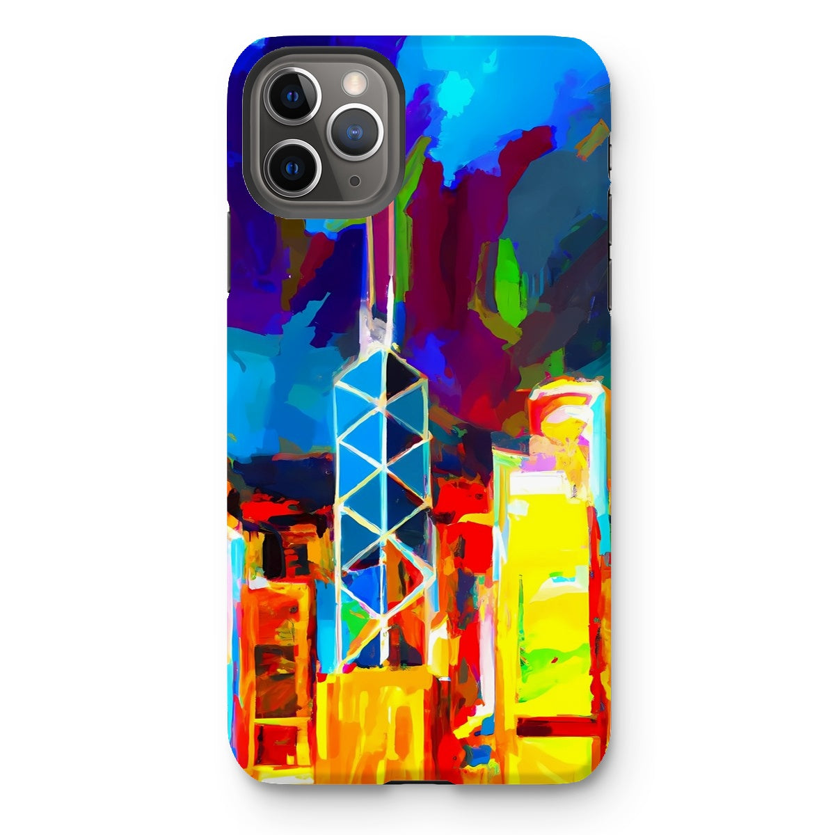 Hong Kong Impressions - Bank of China Skyline Tough Phone Case