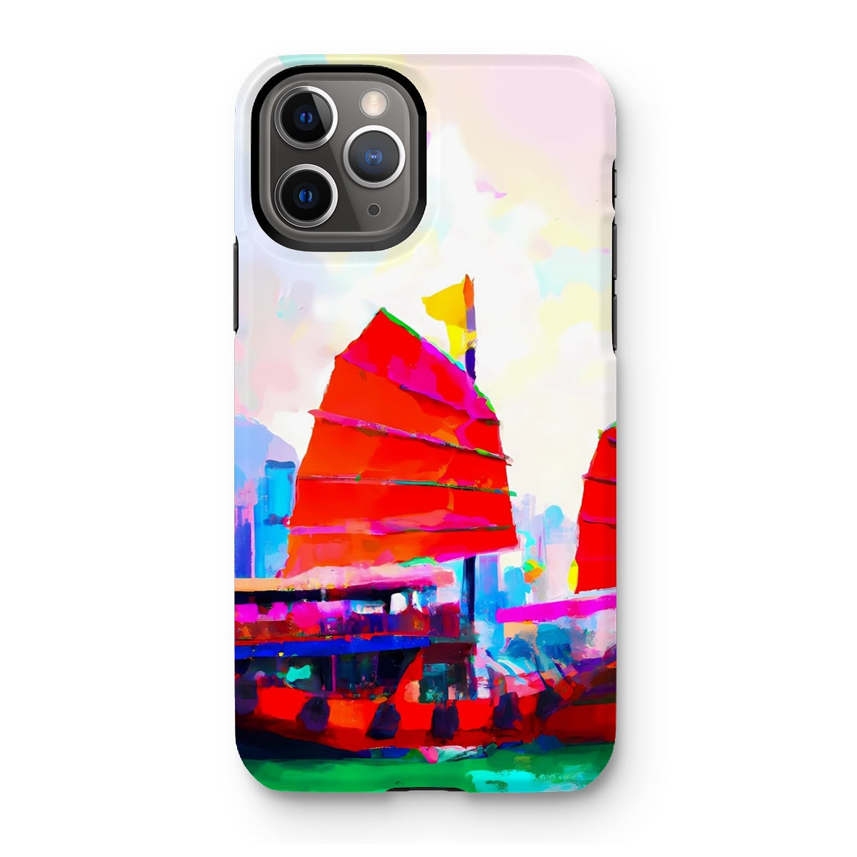 Hong Kong Impressions - Chinese Junk (2) Tough Phone Case
