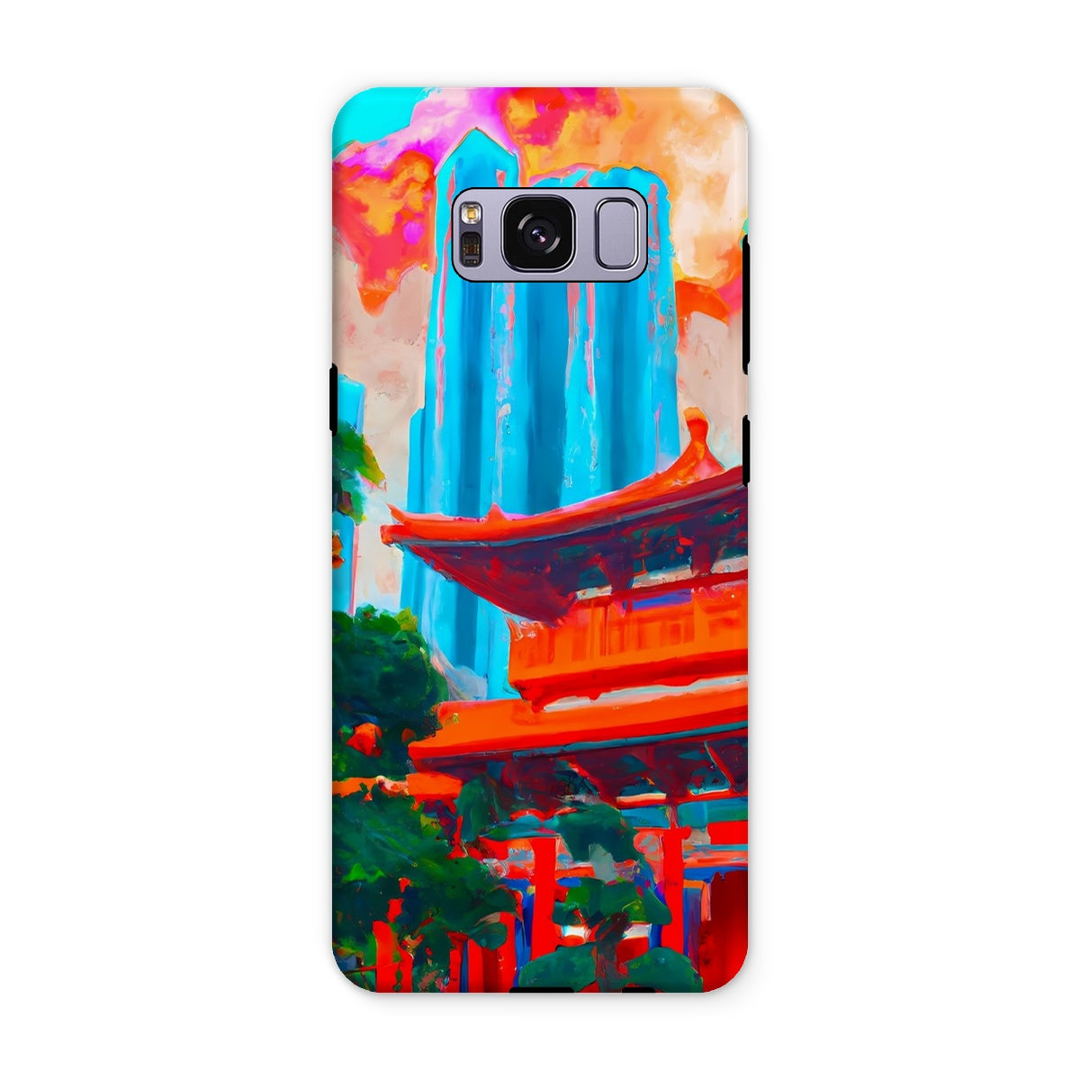 Hong Kong Impressions - Chinese Temple Tough Phone Case