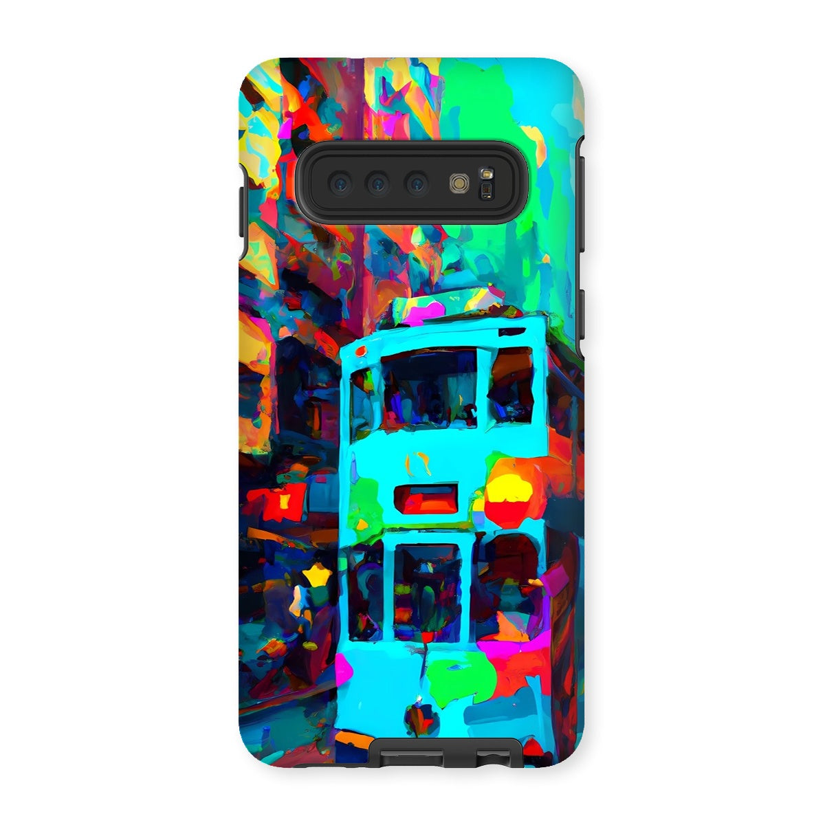Hong Kong Impressions - Tram Tough Phone Case