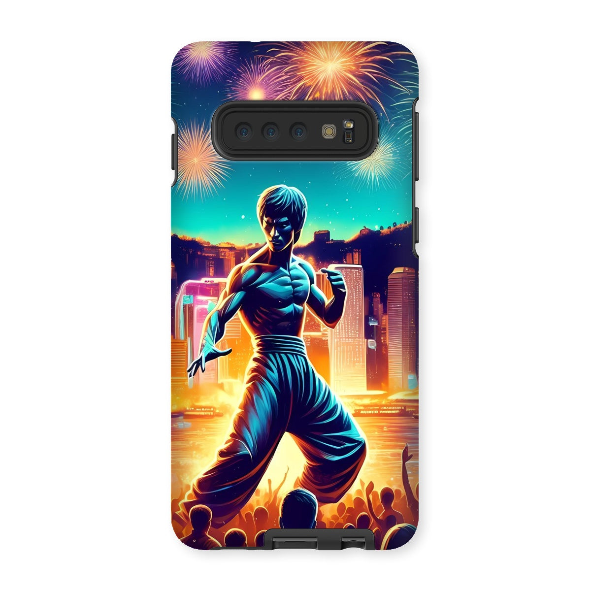 HK Rainbow Series Bruce Lee Tough Phone Case