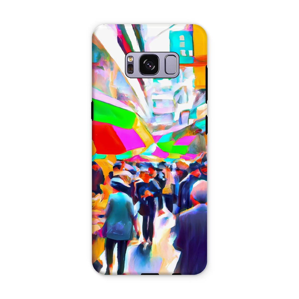 Hong Kong Impressions - Outdoor Market Tough Phone Case