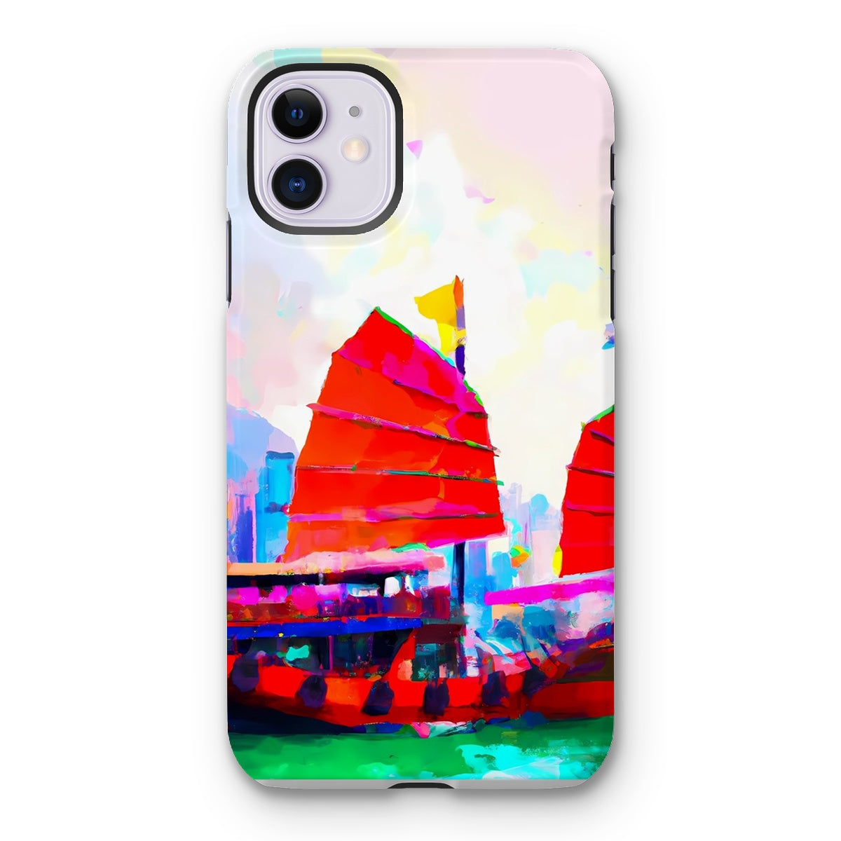 Hong Kong Impressions - Chinese Junk (2) Tough Phone Case