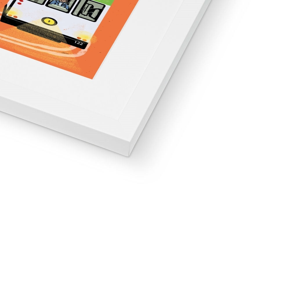 Fantasy Cityscapes - Hong Kong After Dark Framed & Mounted Print