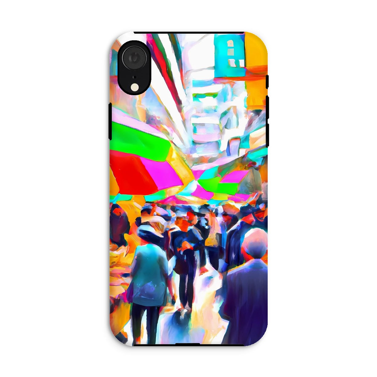 Hong Kong Impressions - Outdoor Market Tough Phone Case