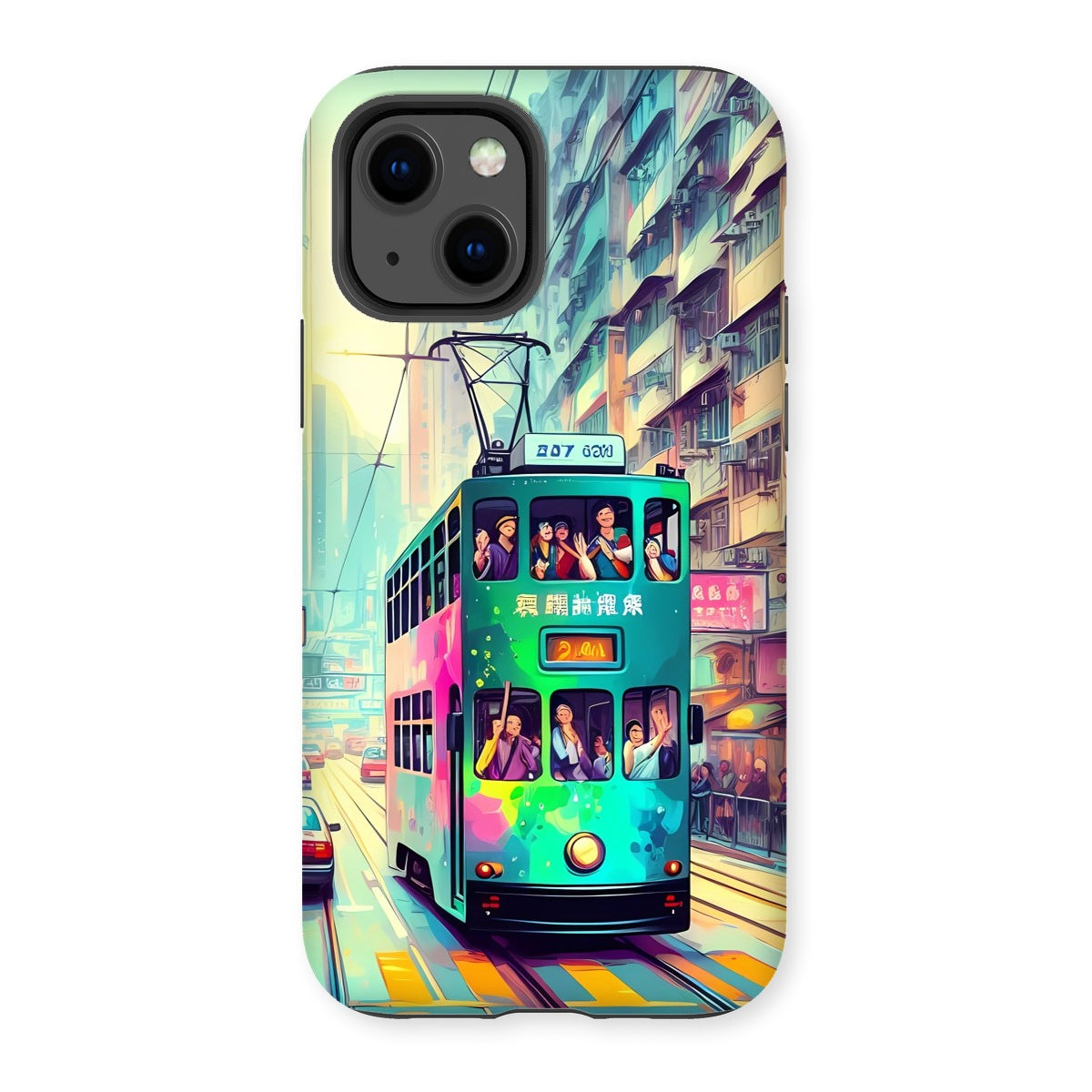 HK Rainbow Series  - Tram Tough Phone Case