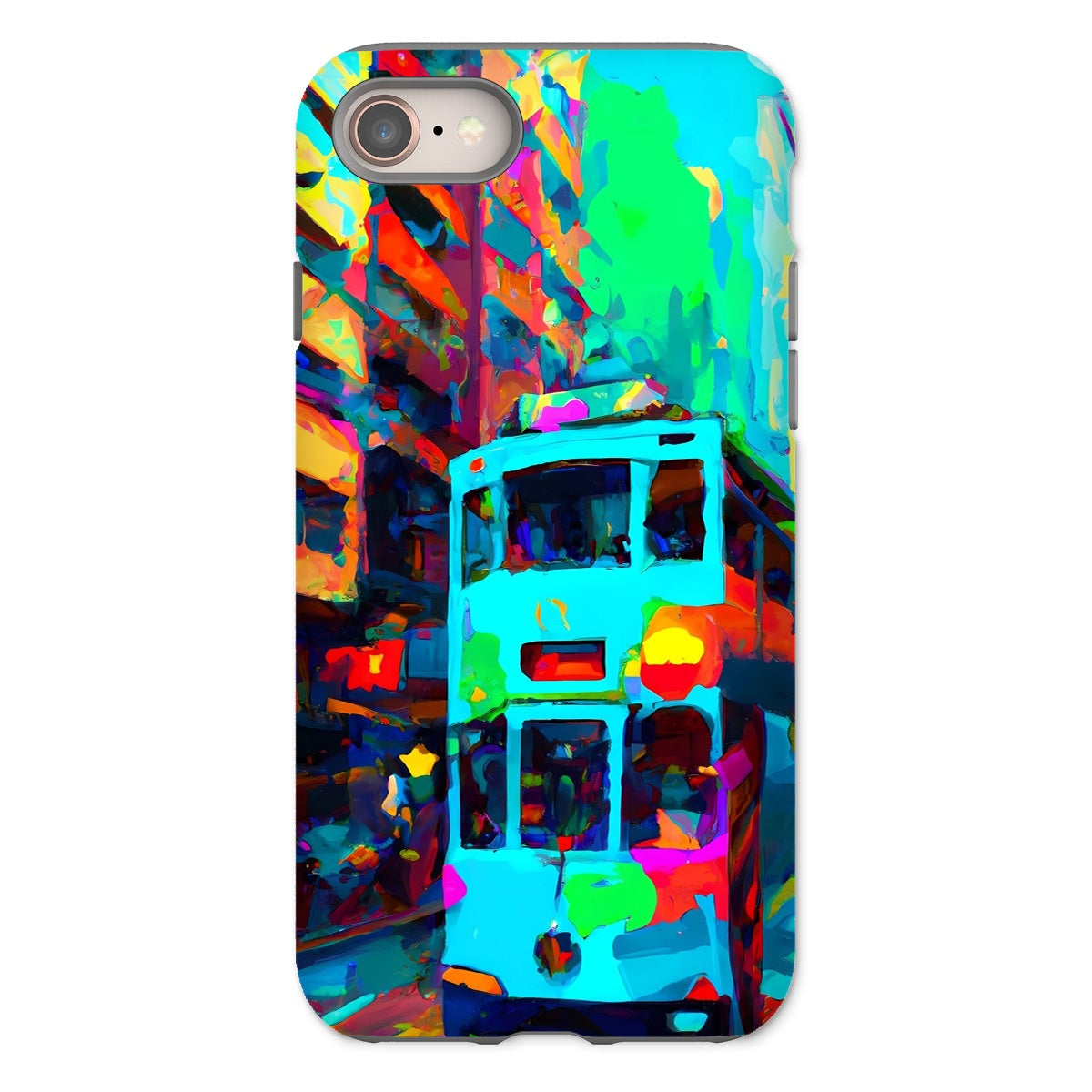 Hong Kong Impressions - Tram Tough Phone Case
