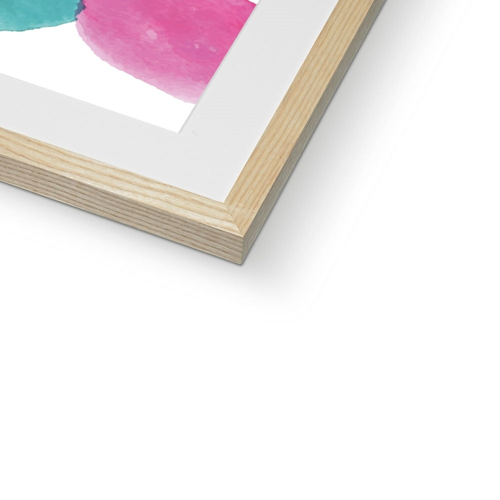 Be Brave Be Beautiful Be You Framed & Mounted Print