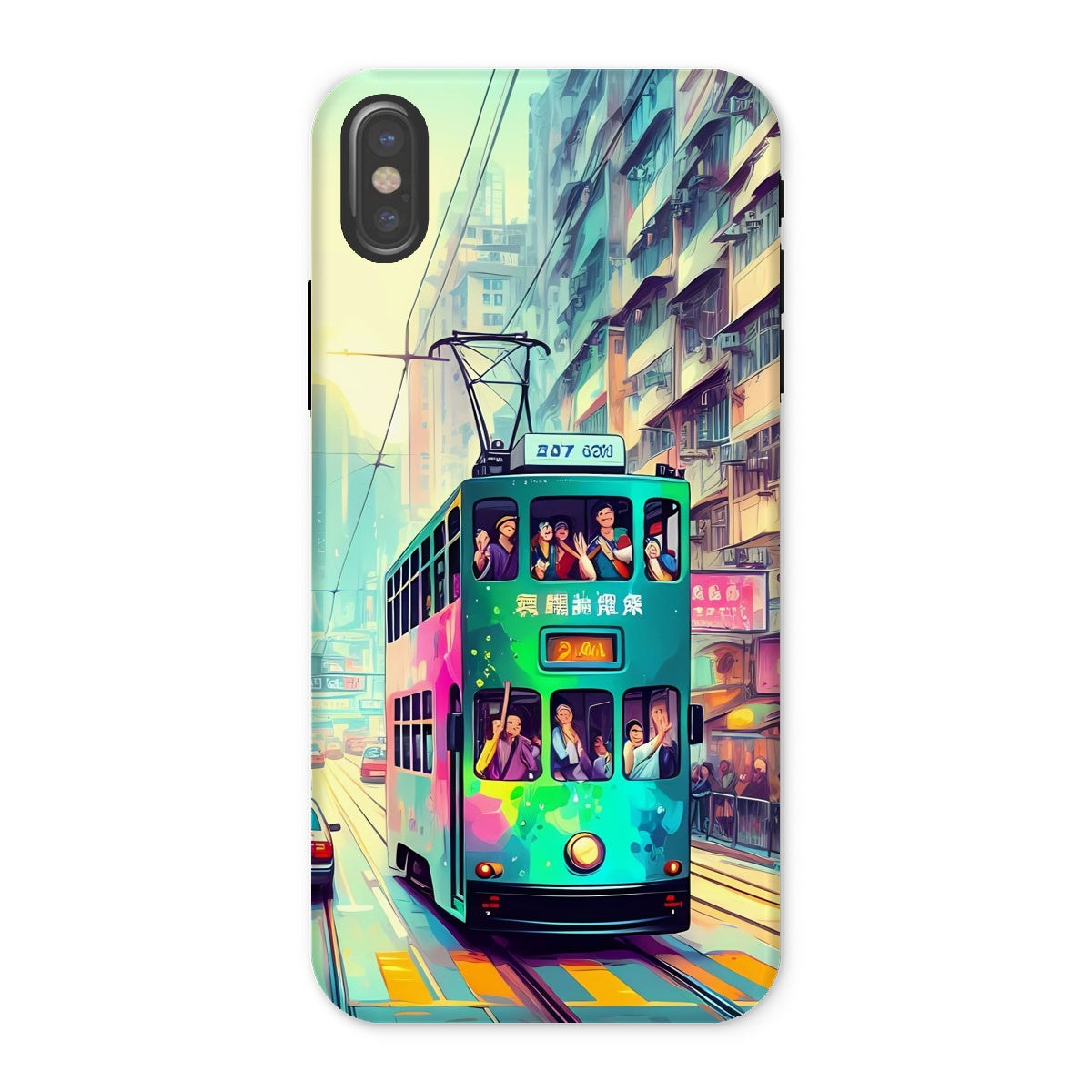 HK Rainbow Series  - Tram Tough Phone Case
