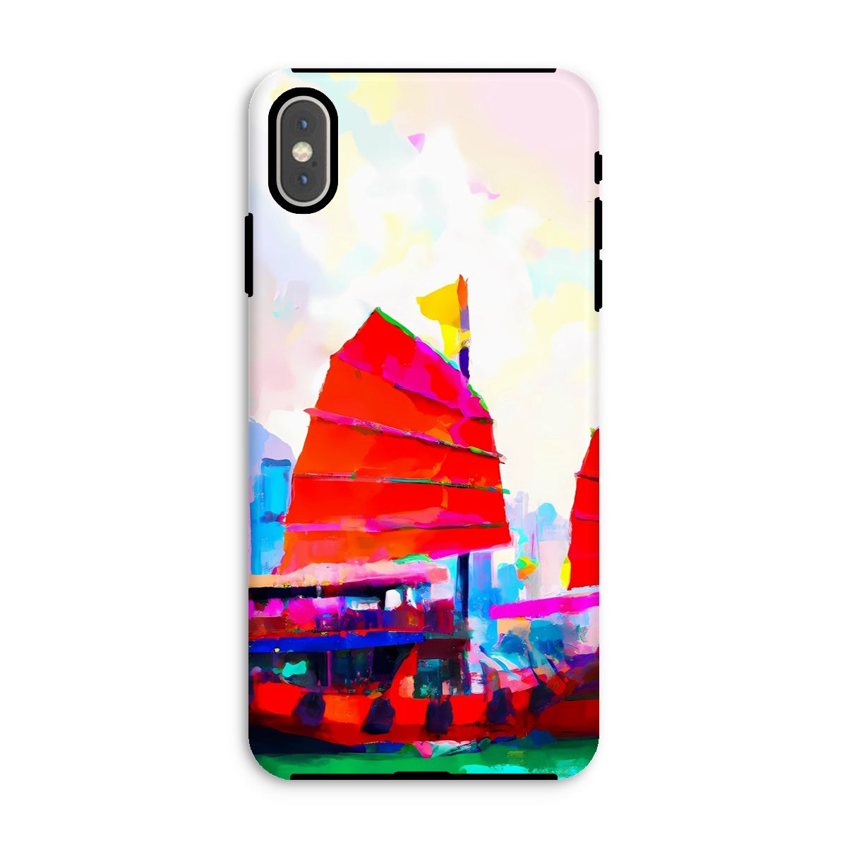 Hong Kong Impressions - Chinese Junk (2) Tough Phone Case