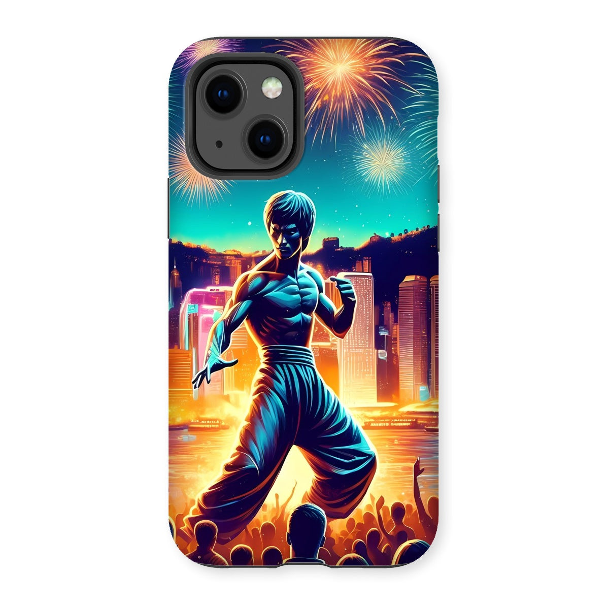 HK Rainbow Series Bruce Lee Tough Phone Case