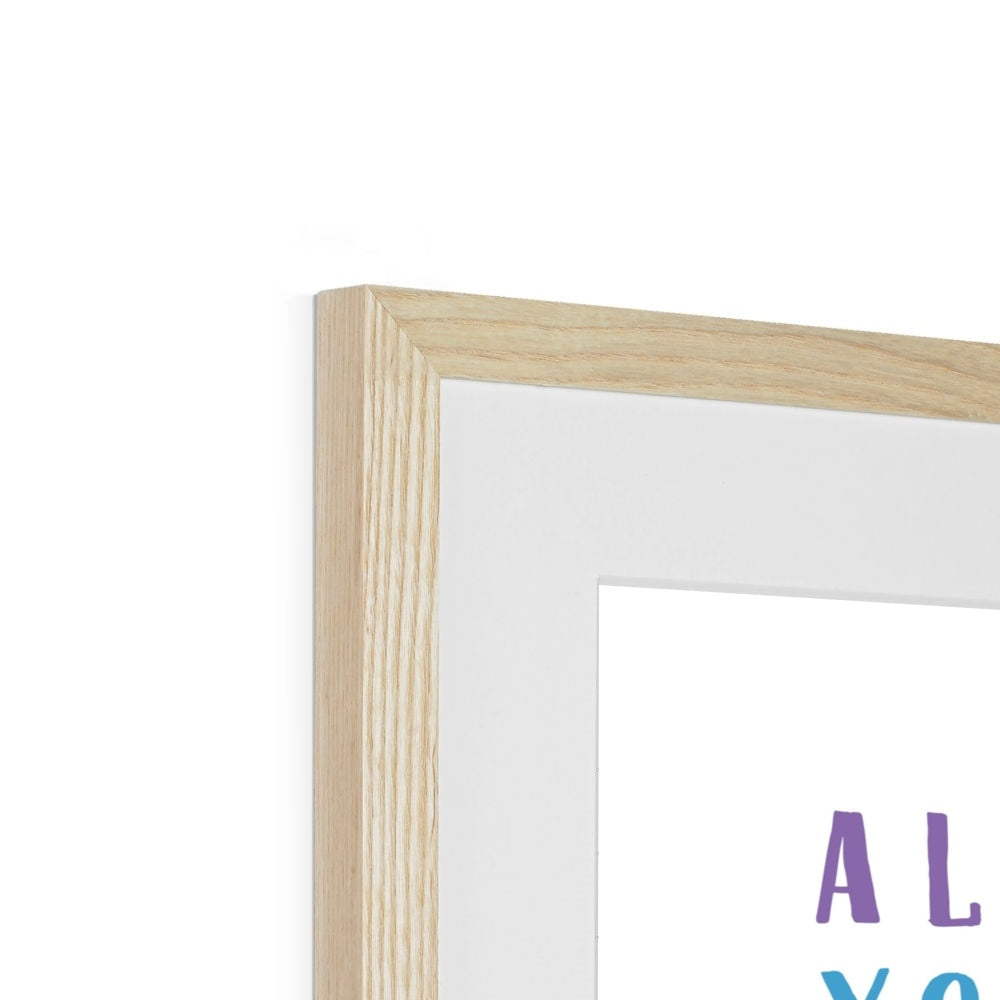 Always Remember You Are Braver Framed & Mounted Print