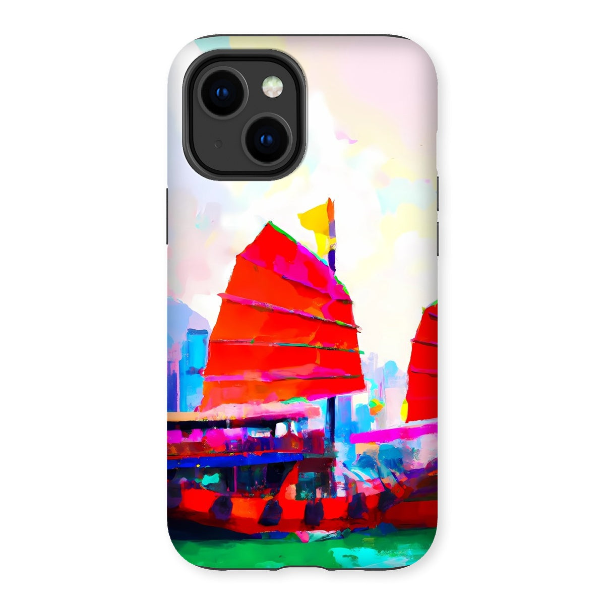 Hong Kong Impressions - Chinese Junk (2) Tough Phone Case