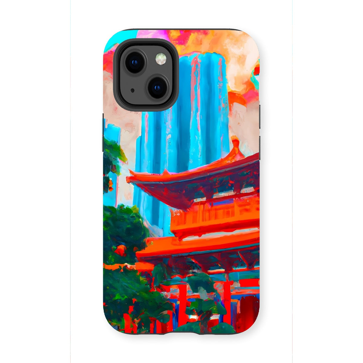 Hong Kong Impressions - Chinese Temple Tough Phone Case