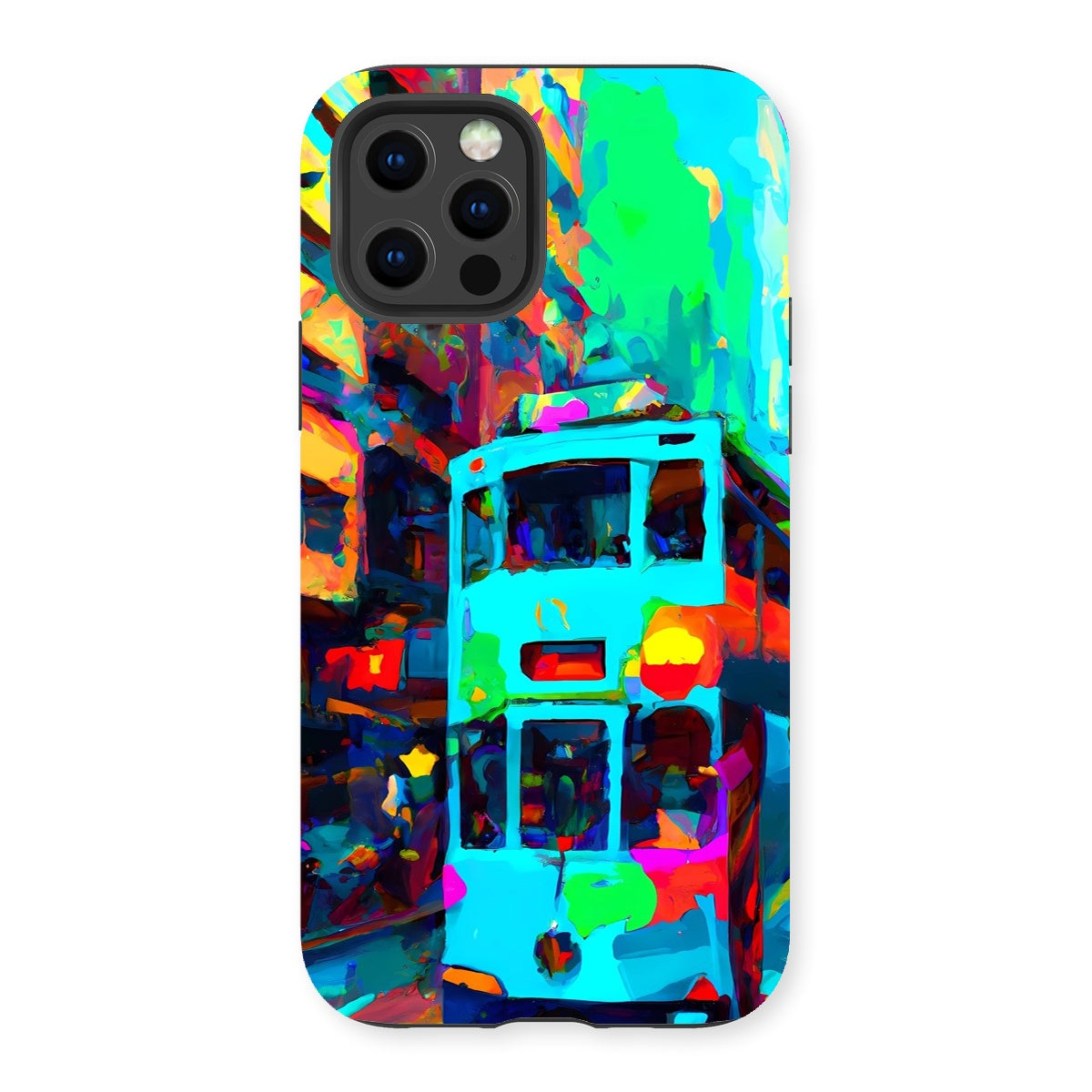 Hong Kong Impressions - Tram Tough Phone Case
