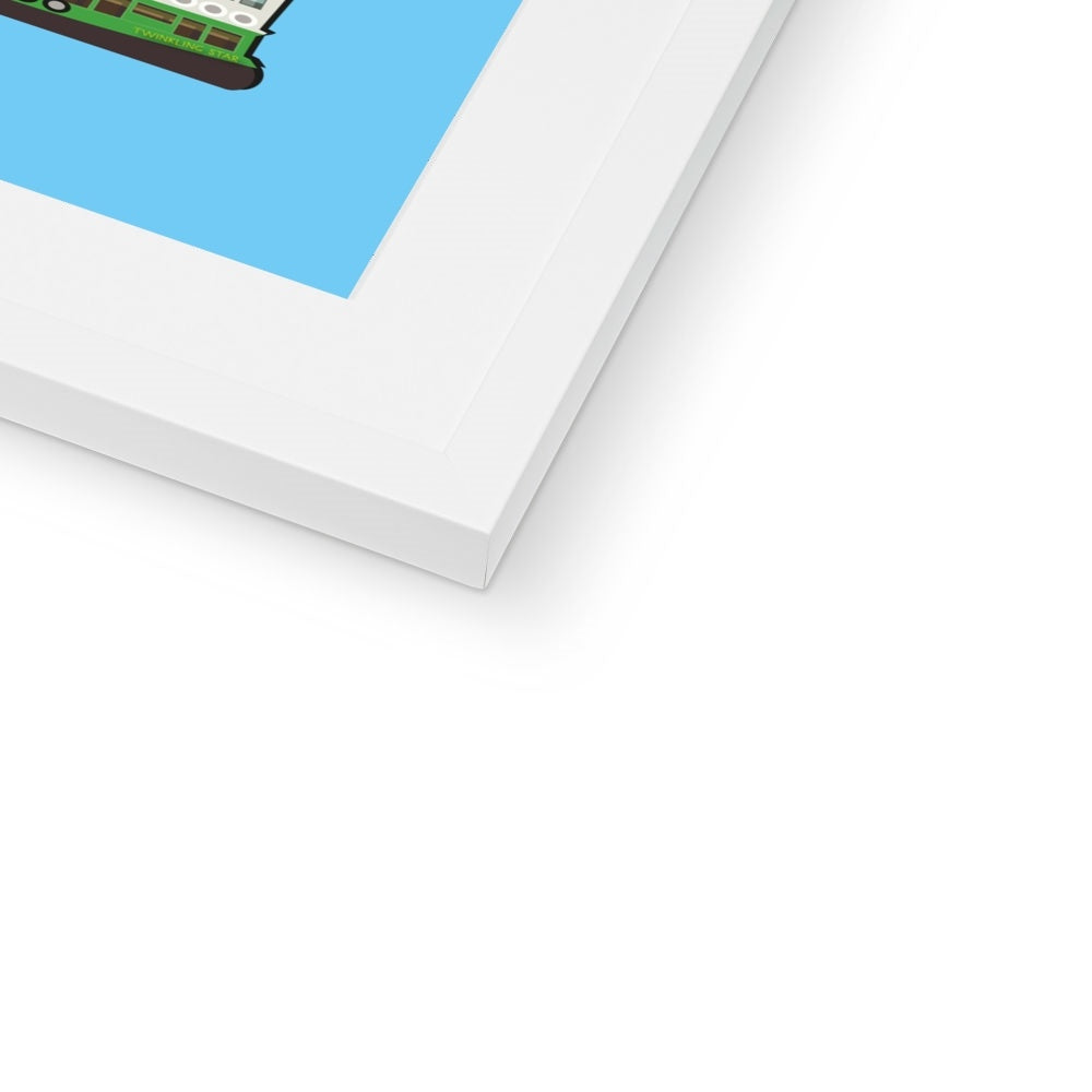 Hong Kong Star Ferries Framed & Mounted Print