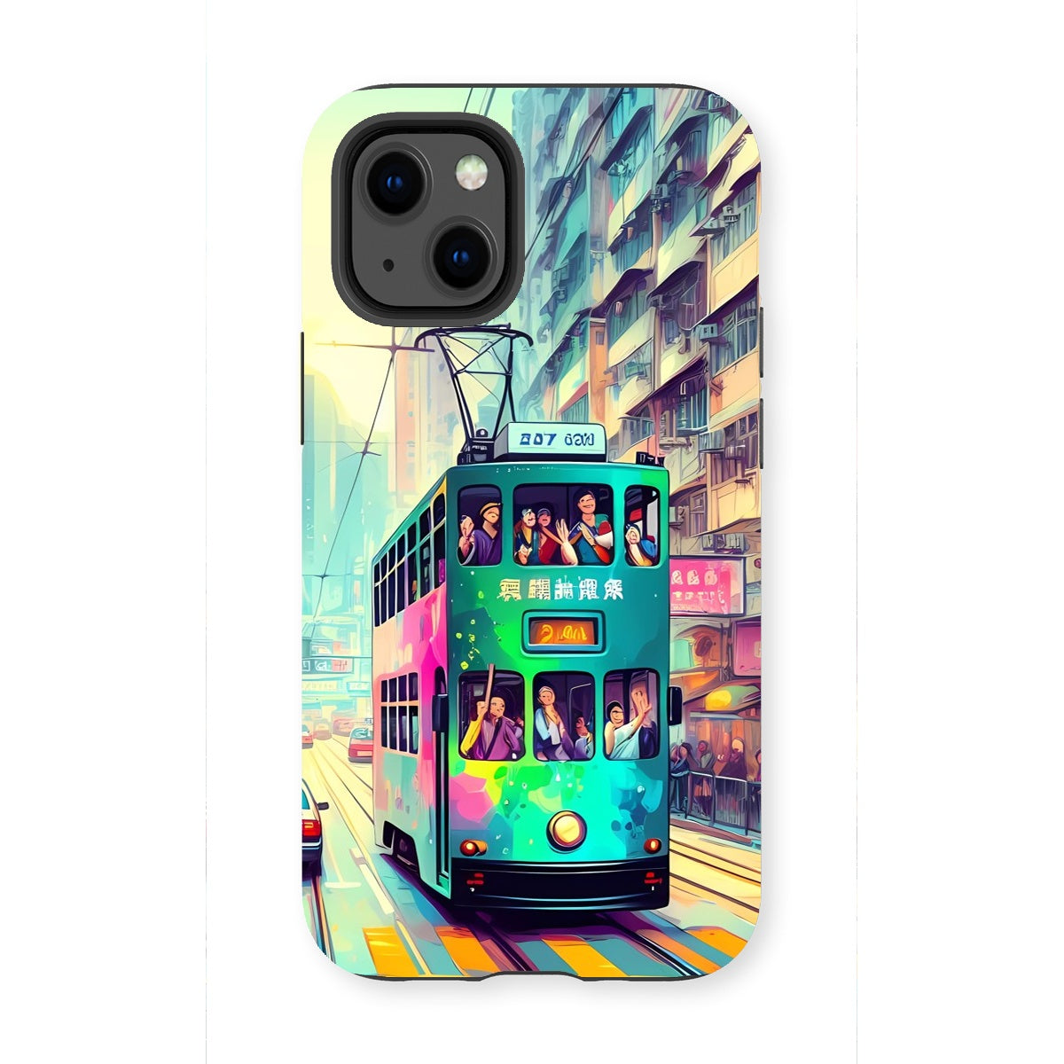 HK Rainbow Series  - Tram Tough Phone Case