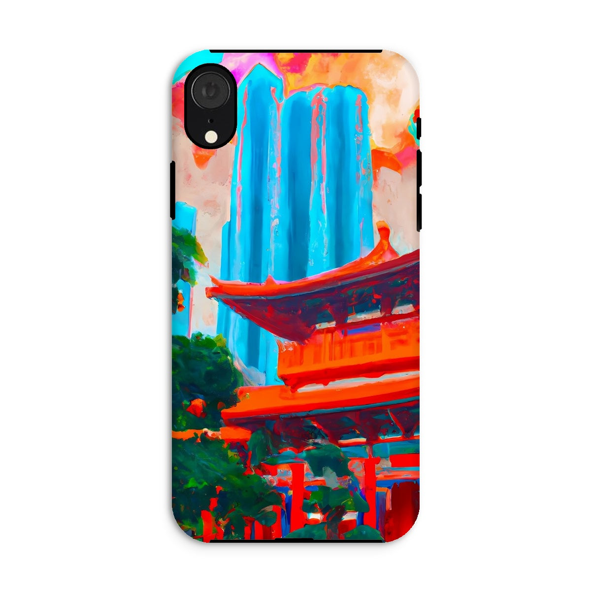 Hong Kong Impressions - Chinese Temple Tough Phone Case
