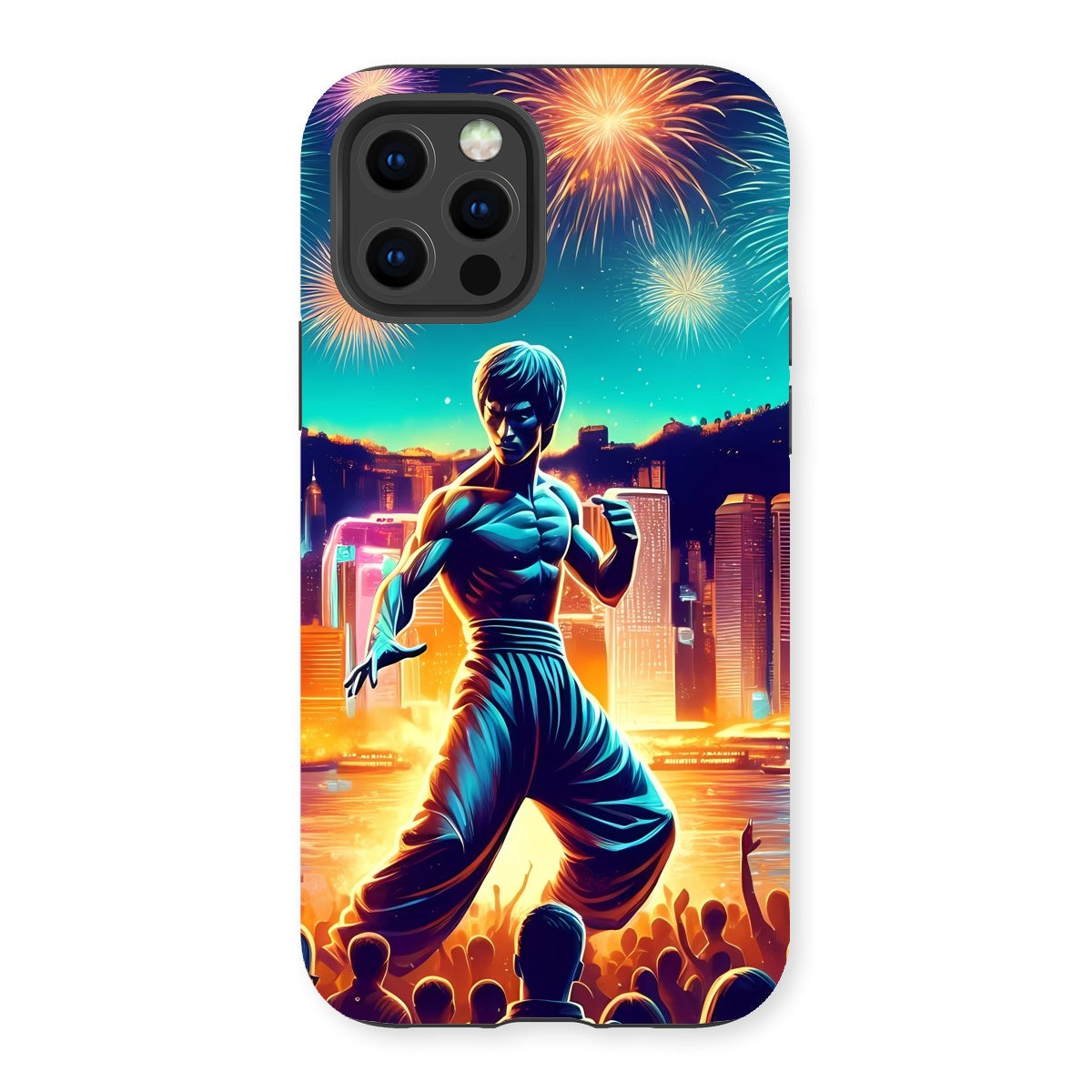 HK Rainbow Series Bruce Lee Tough Phone Case