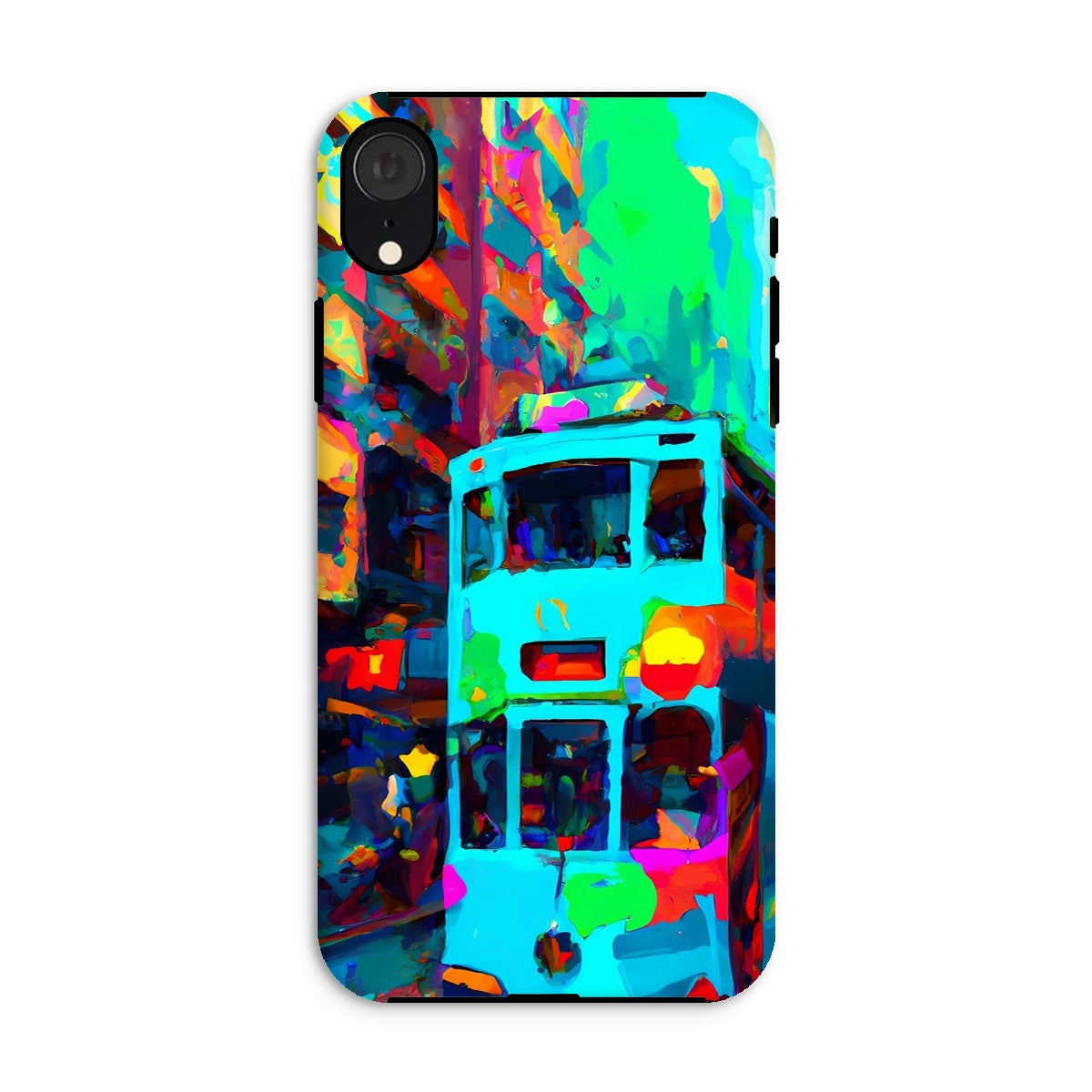 Hong Kong Impressions - Tram Tough Phone Case