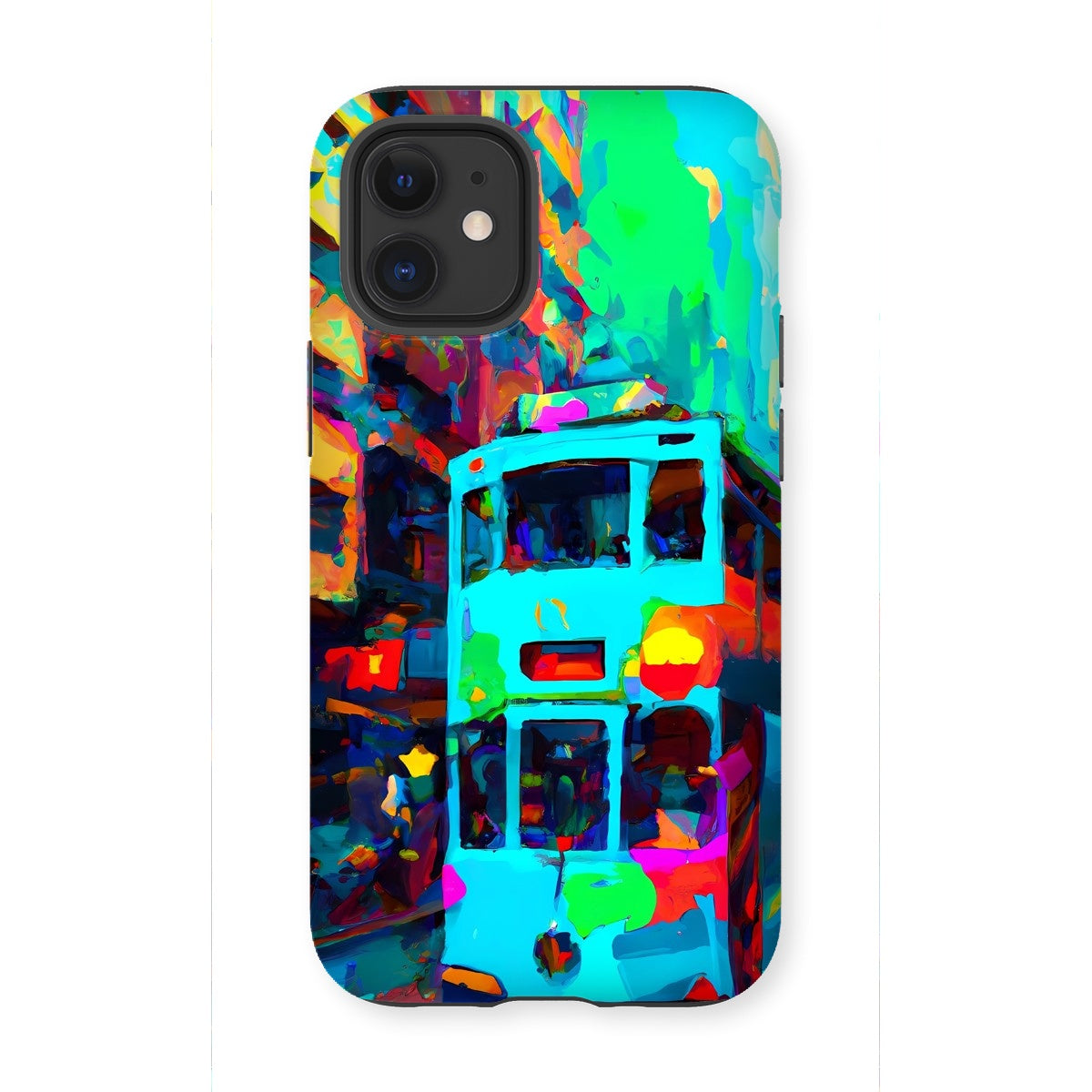 Hong Kong Impressions - Tram Tough Phone Case