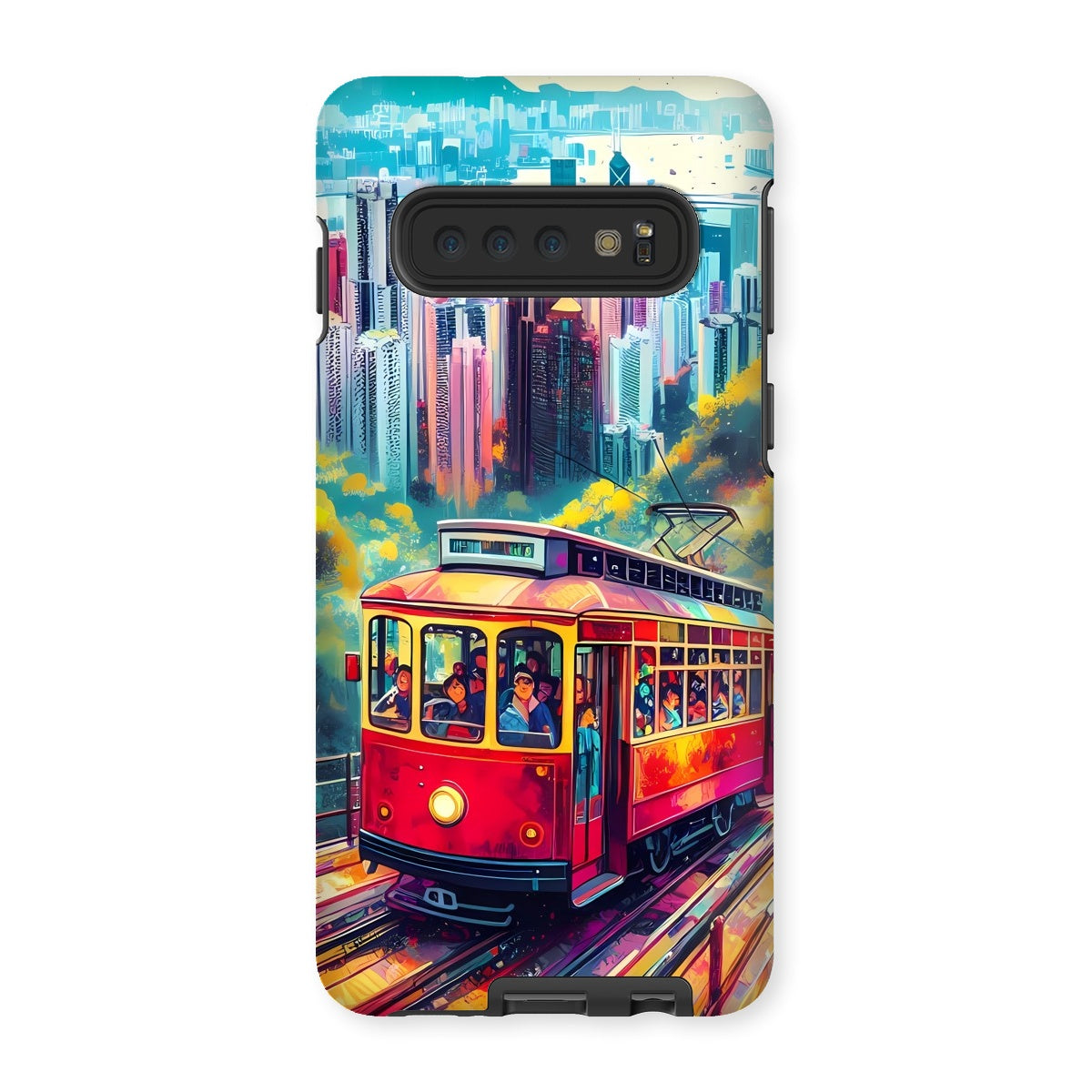 HK Rainbow Series - Peak Tram Tough Phone Case