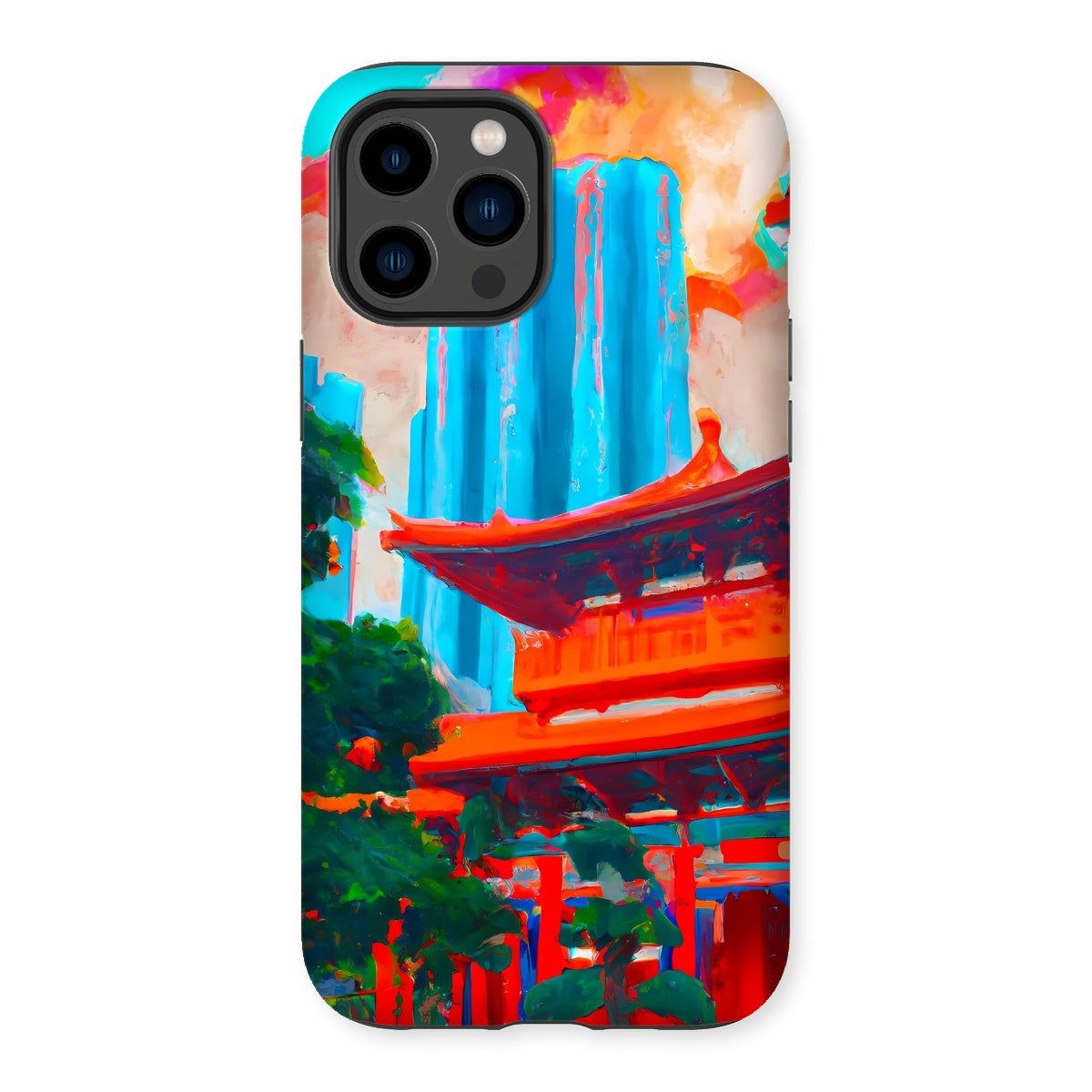 Hong Kong Impressions - Chinese Temple Tough Phone Case