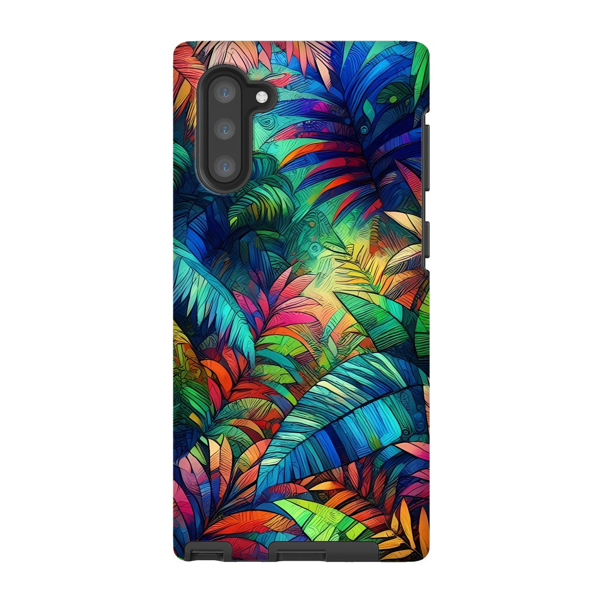 Multicolour Tropical Jungle Tough Phone Case