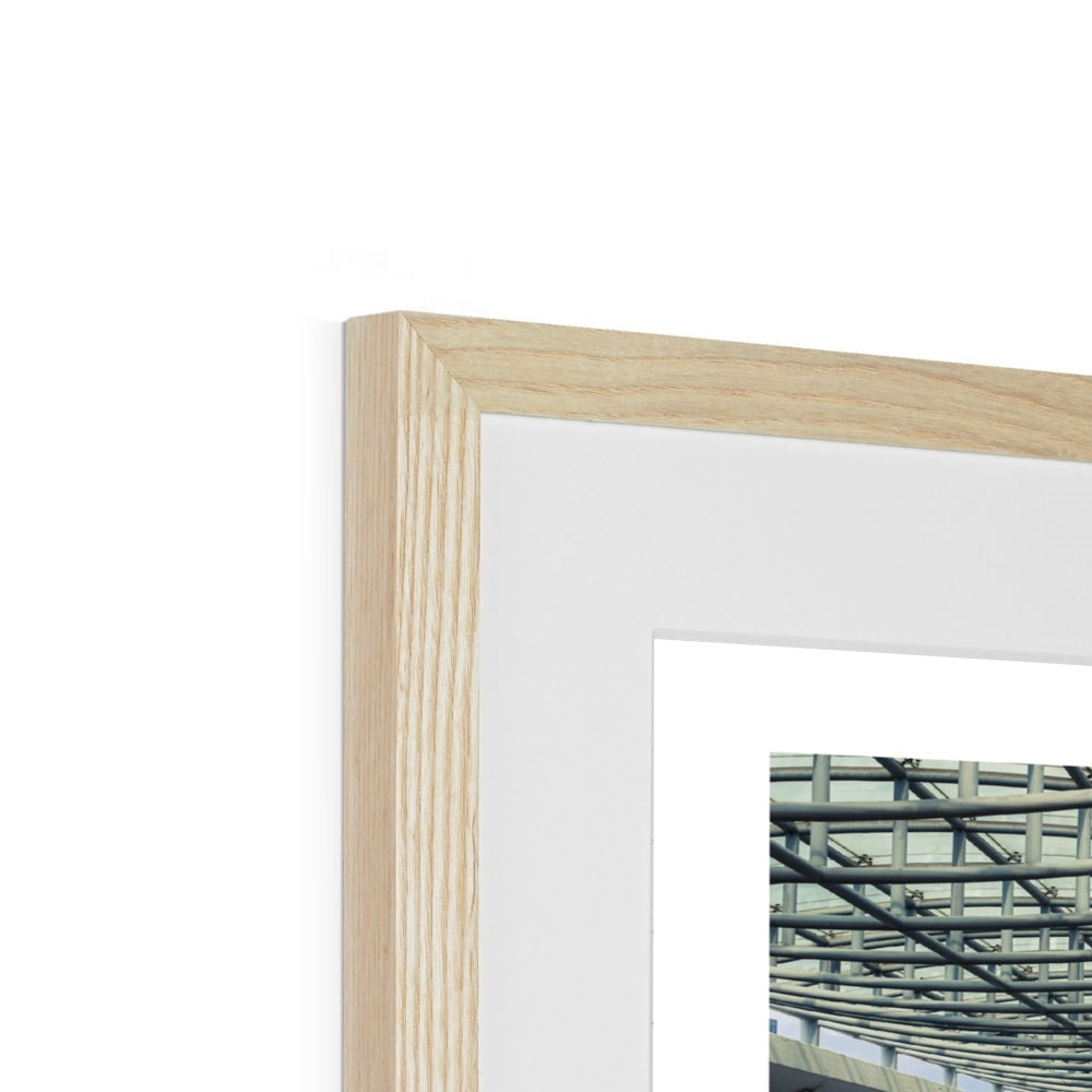 Hong Kong Photo White Tones Framed & Mounted Print