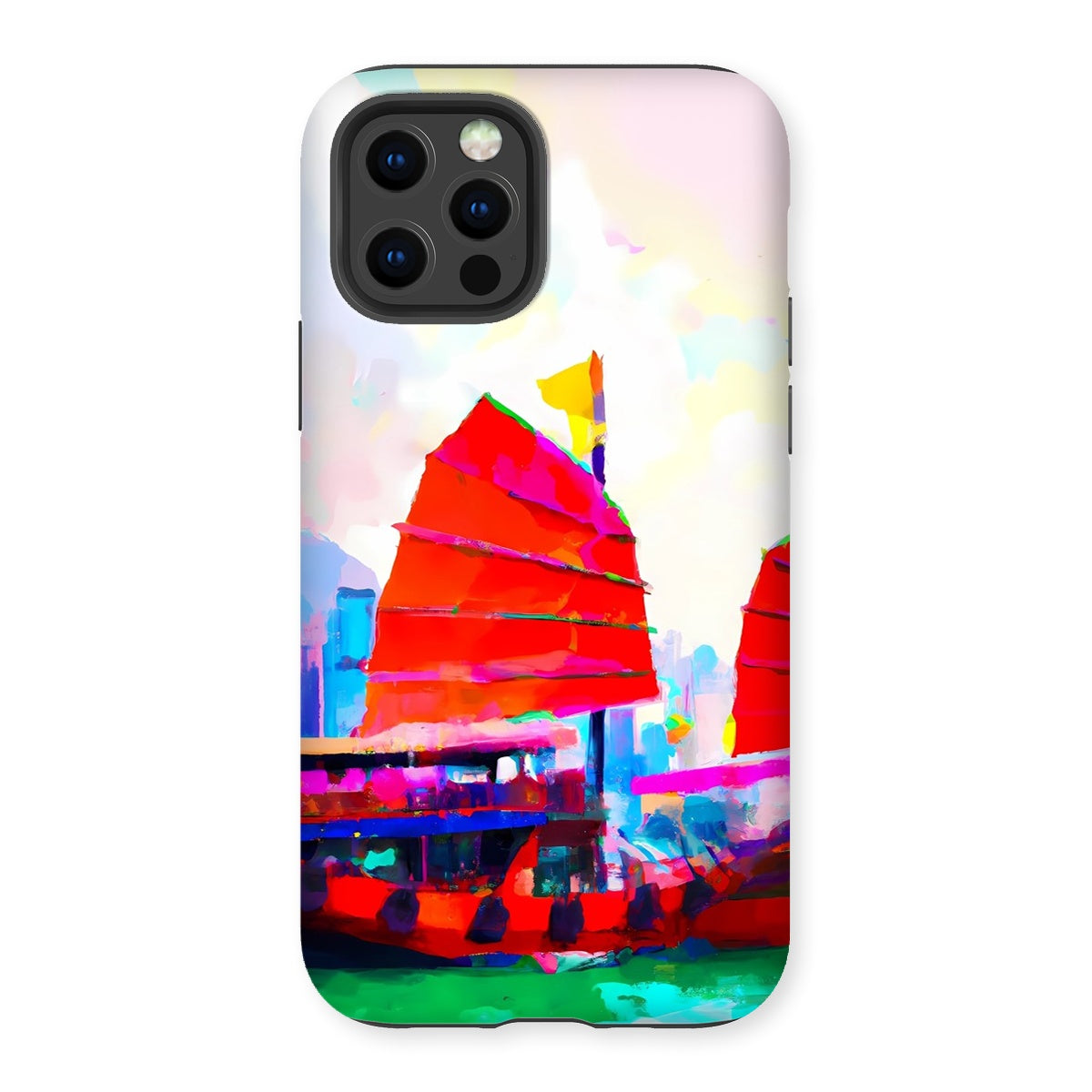 Hong Kong Impressions - Chinese Junk (2) Tough Phone Case