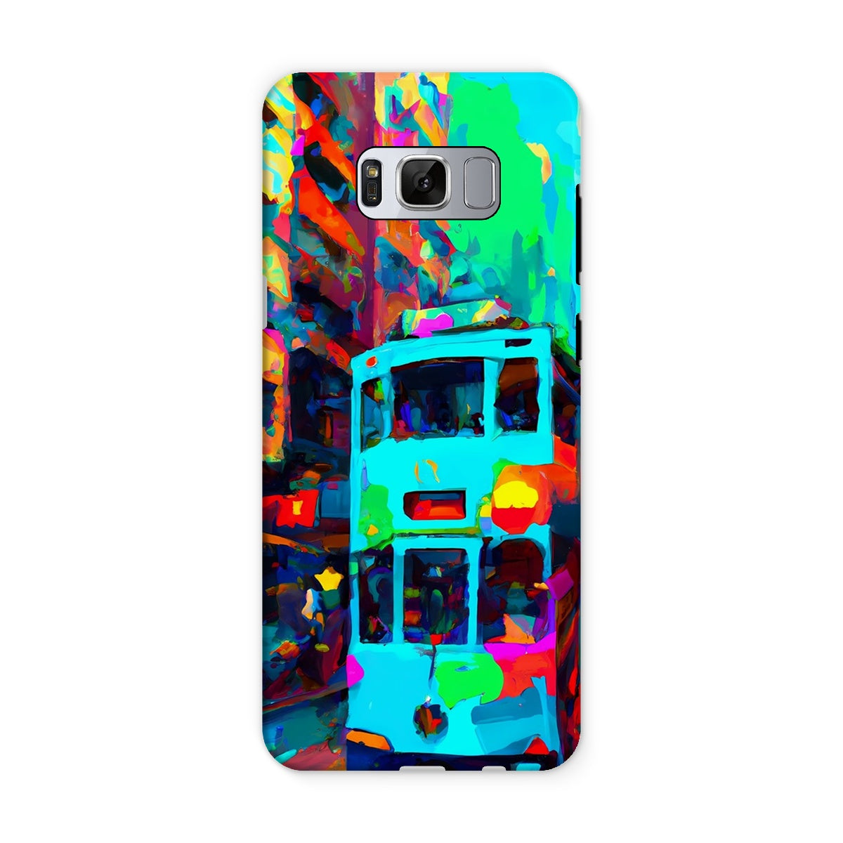 Hong Kong Impressions - Tram Tough Phone Case