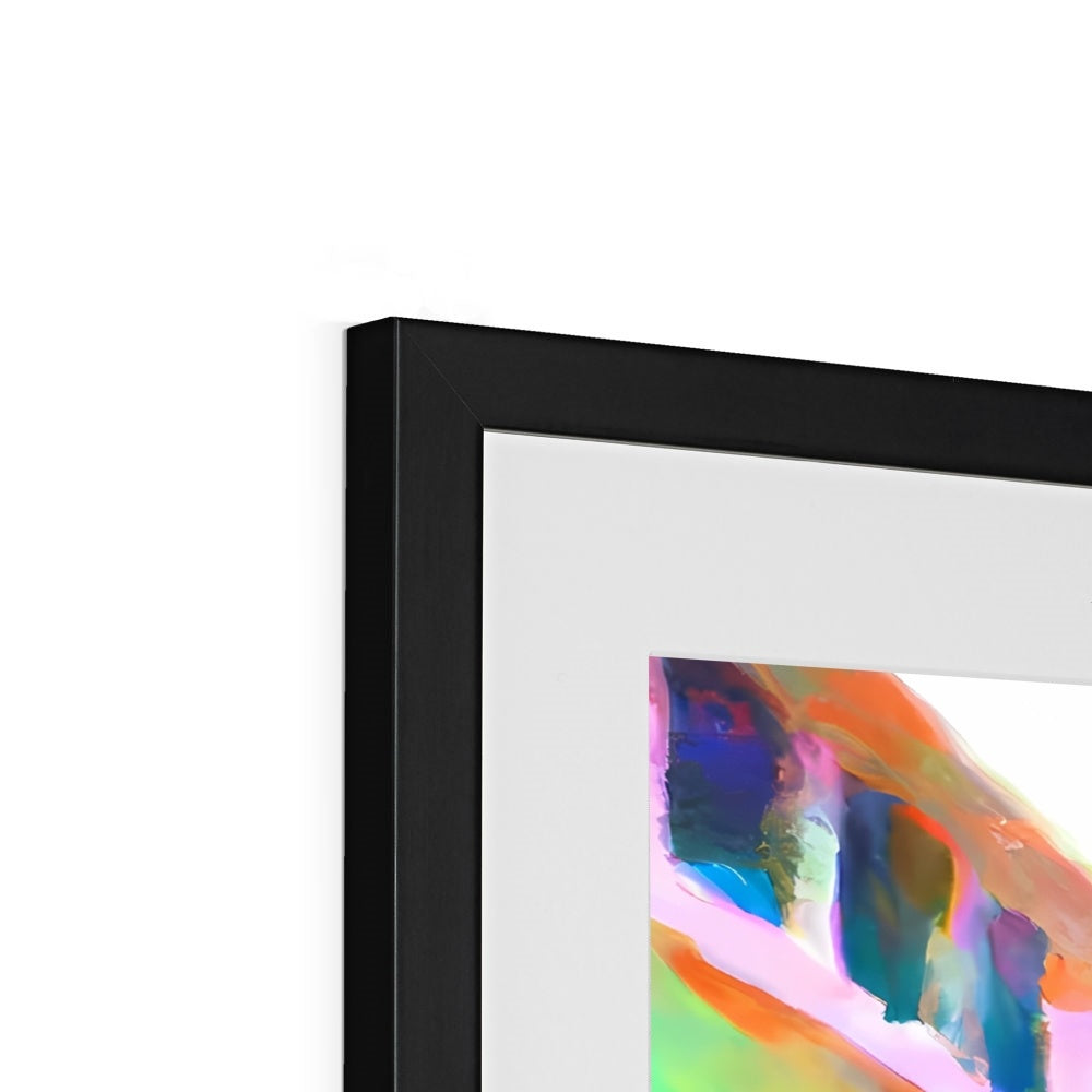 Hong Kong Impressions - Outdoor Market Framed & Mounted Print