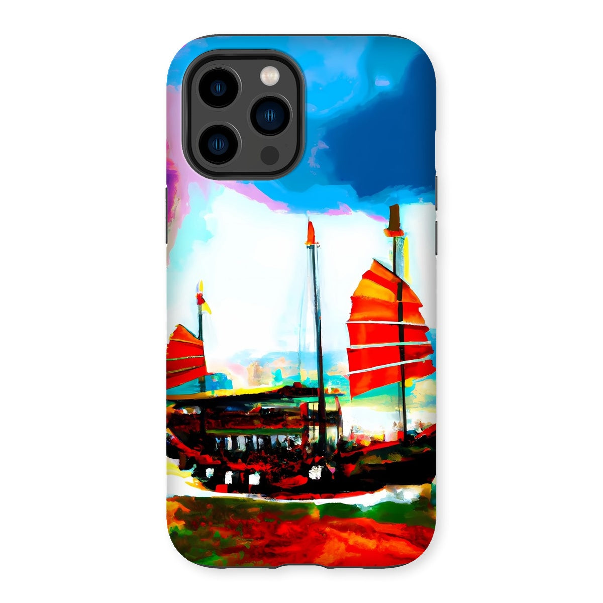 Hong Kong Impressions - Chinese Junk Tough Phone Case