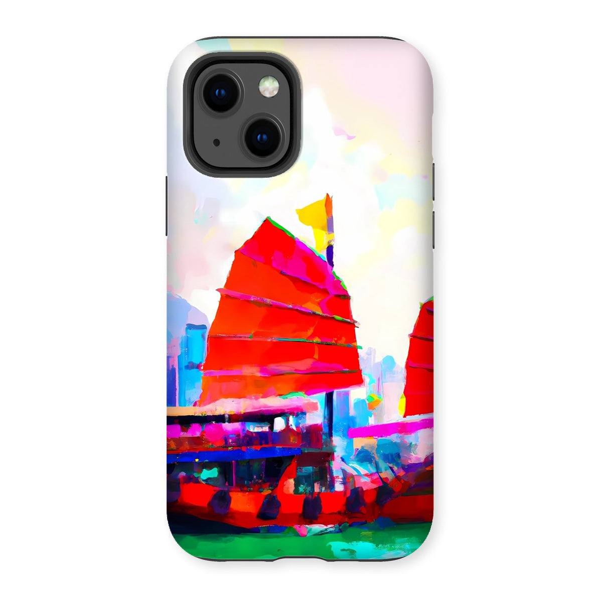 Hong Kong Impressions - Chinese Junk (2) Tough Phone Case