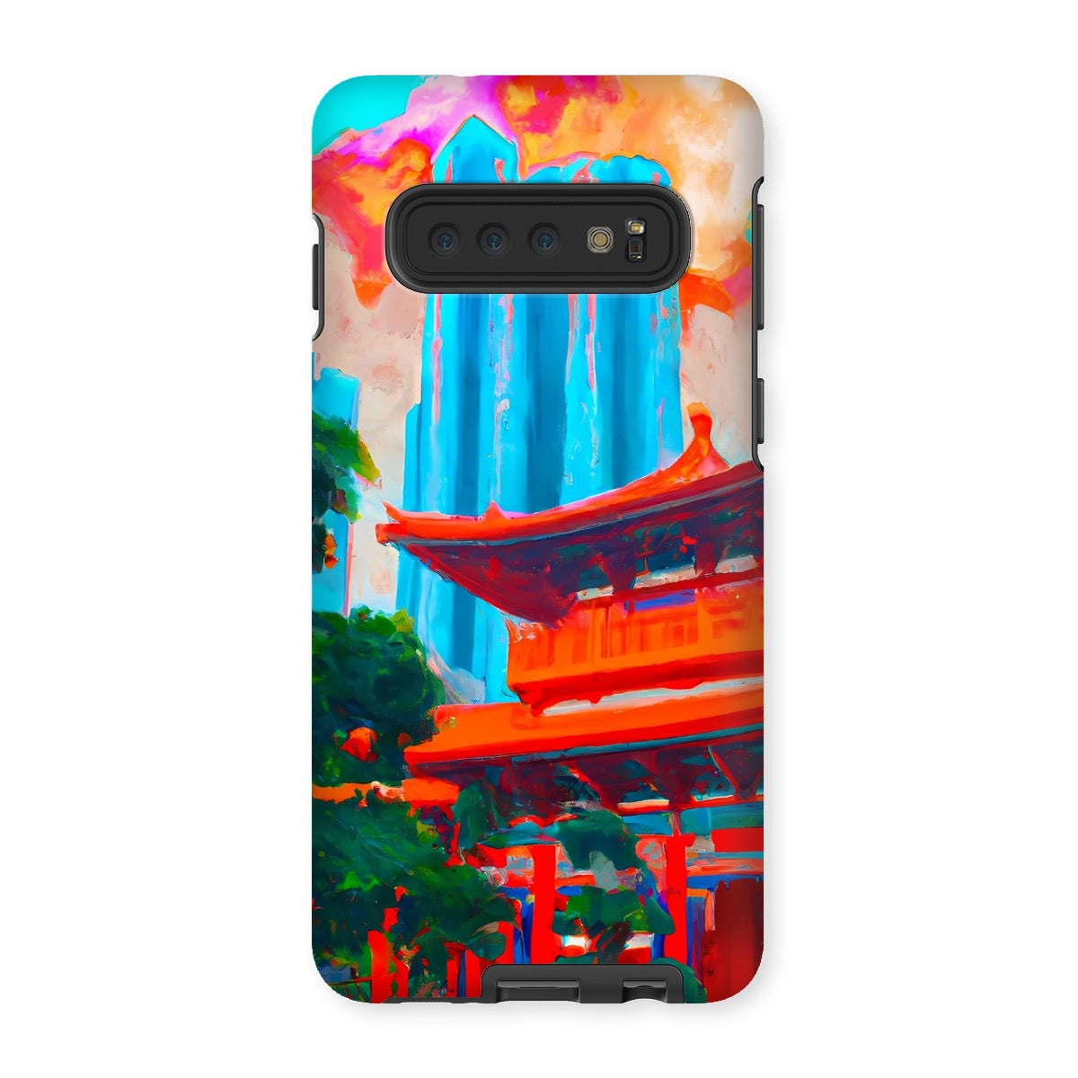 Hong Kong Impressions - Chinese Temple Tough Phone Case