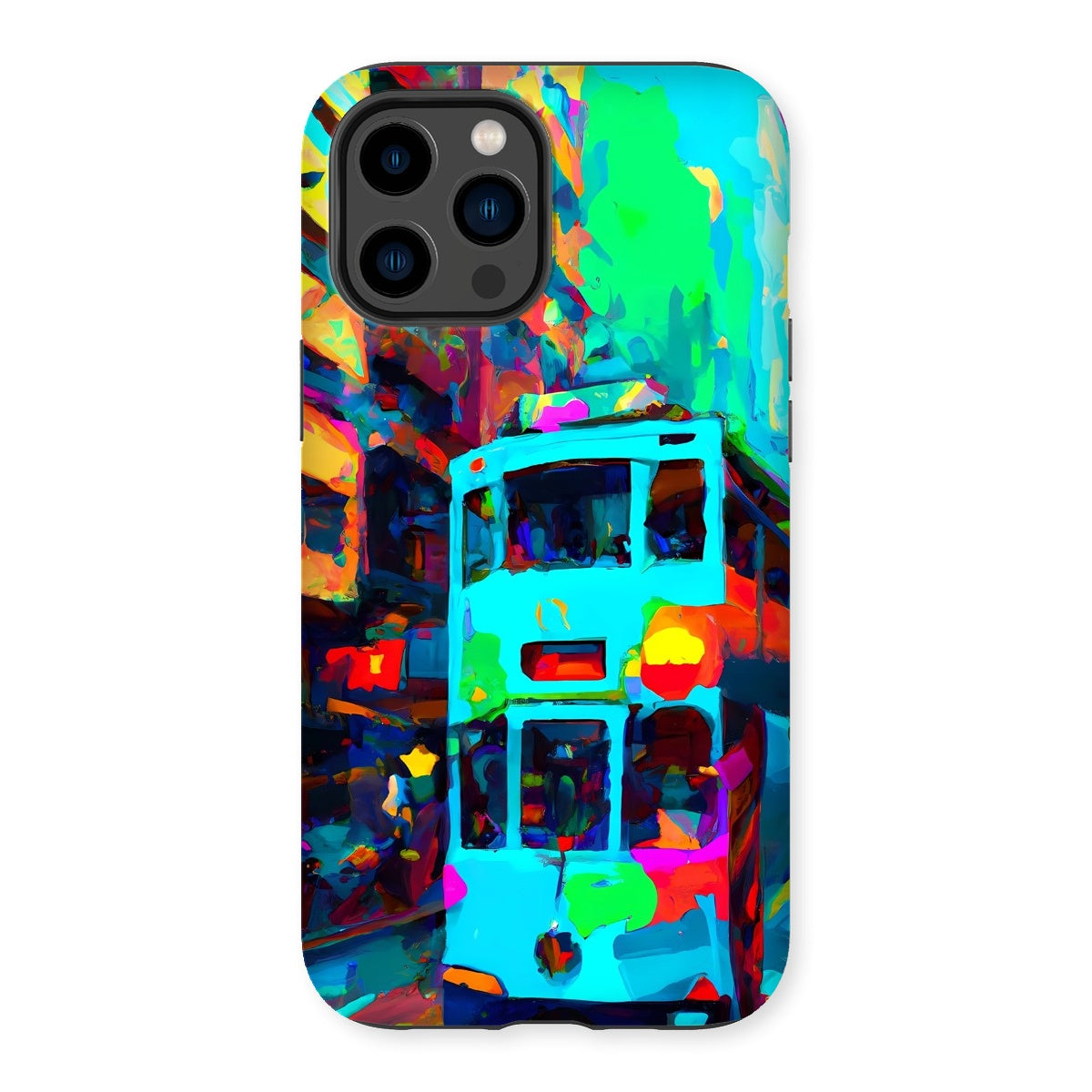 Hong Kong Impressions - Tram Tough Phone Case