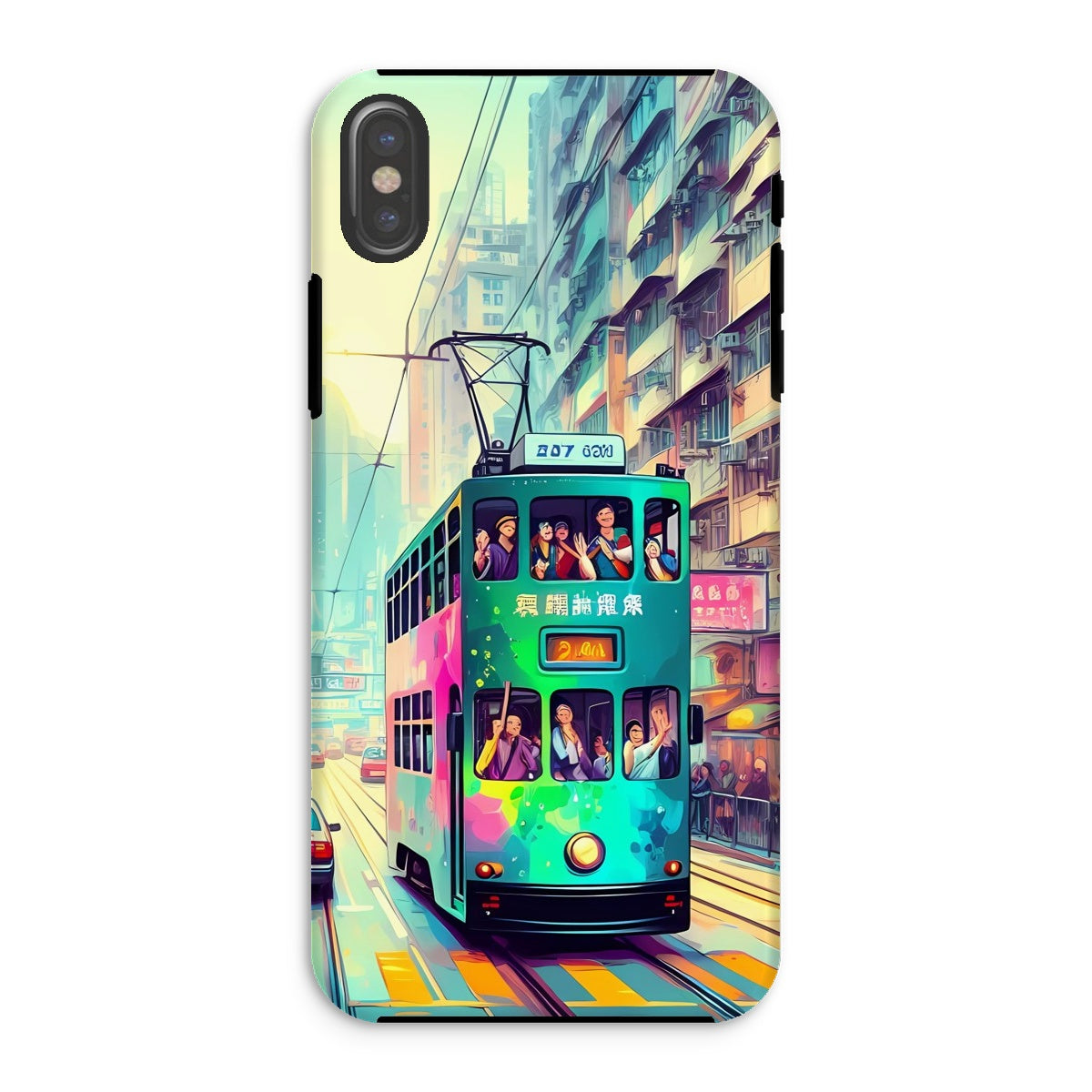 HK Rainbow Series  - Tram Tough Phone Case