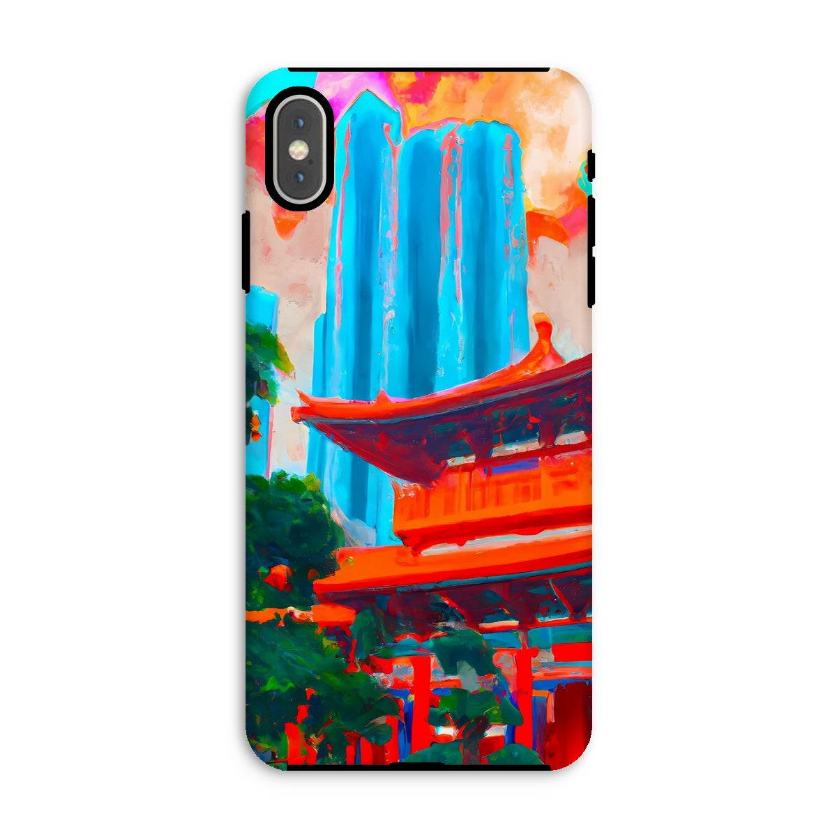 Hong Kong Impressions - Chinese Temple Tough Phone Case