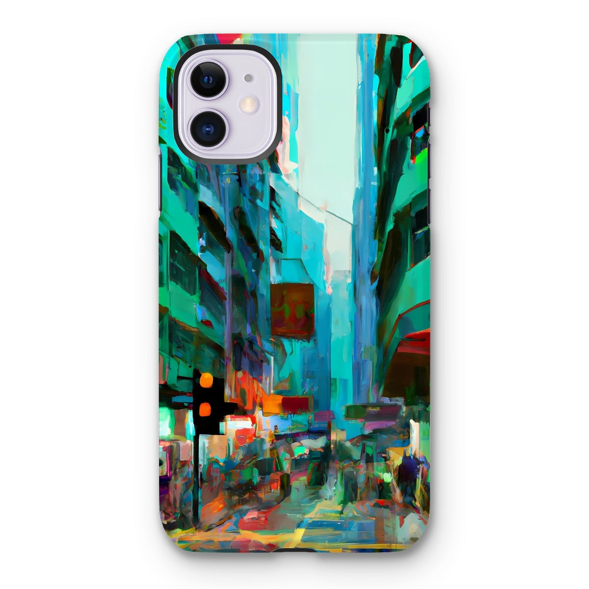 Hong Kong Impressions - Street Scene Tough Phone Case
