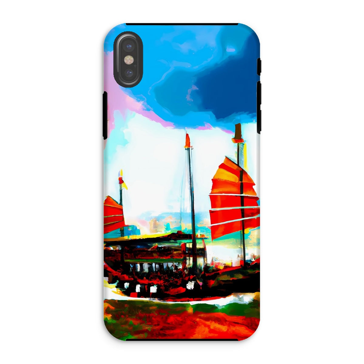 Hong Kong Impressions - Chinese Junk Tough Phone Case