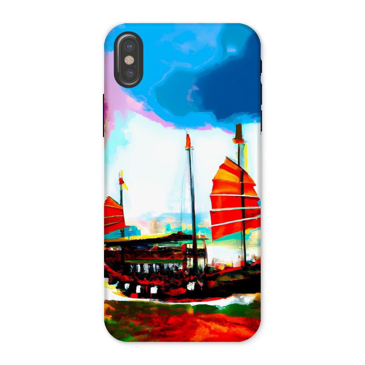 Hong Kong Impressions - Chinese Junk Tough Phone Case