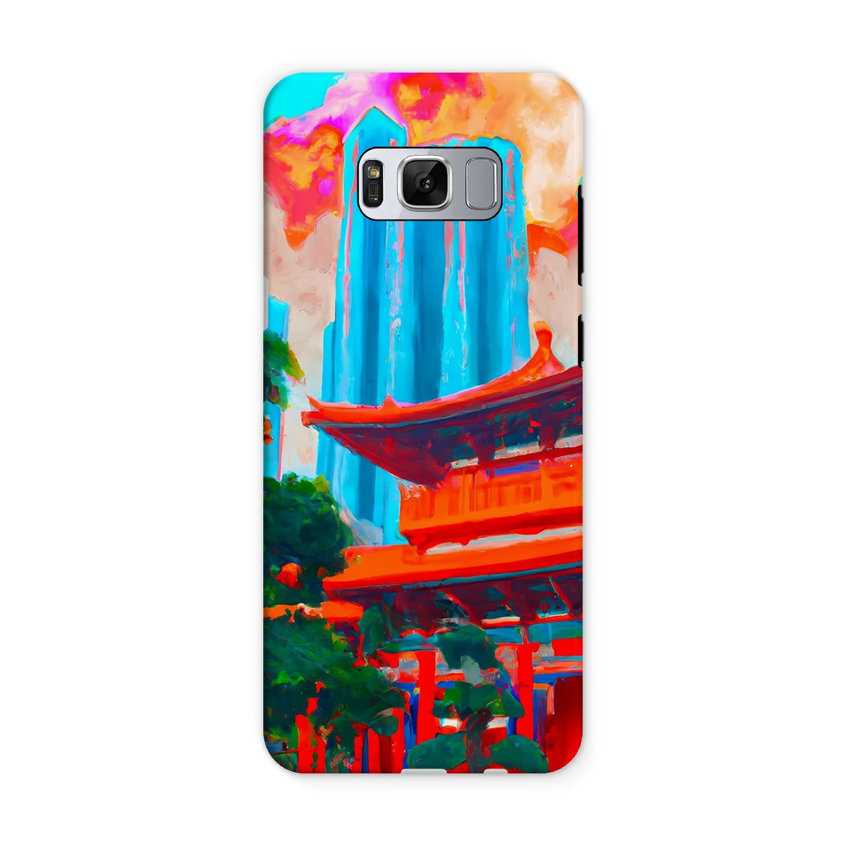 Hong Kong Impressions - Chinese Temple Tough Phone Case
