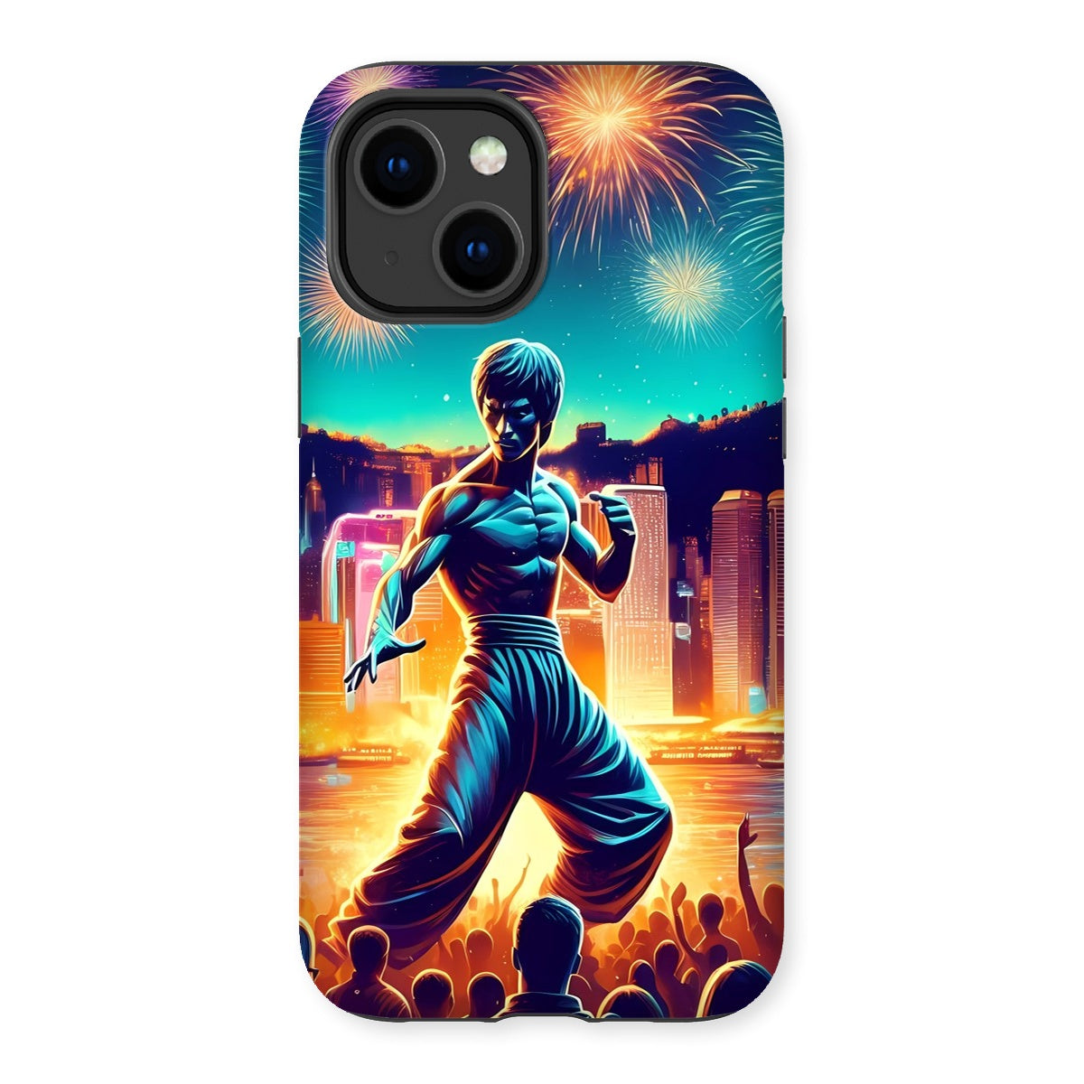HK Rainbow Series Bruce Lee Tough Phone Case