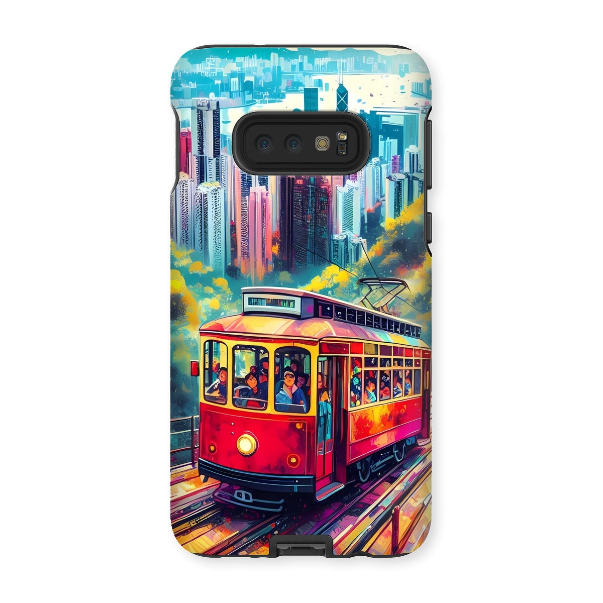 HK Rainbow Series - Peak Tram Tough Phone Case
